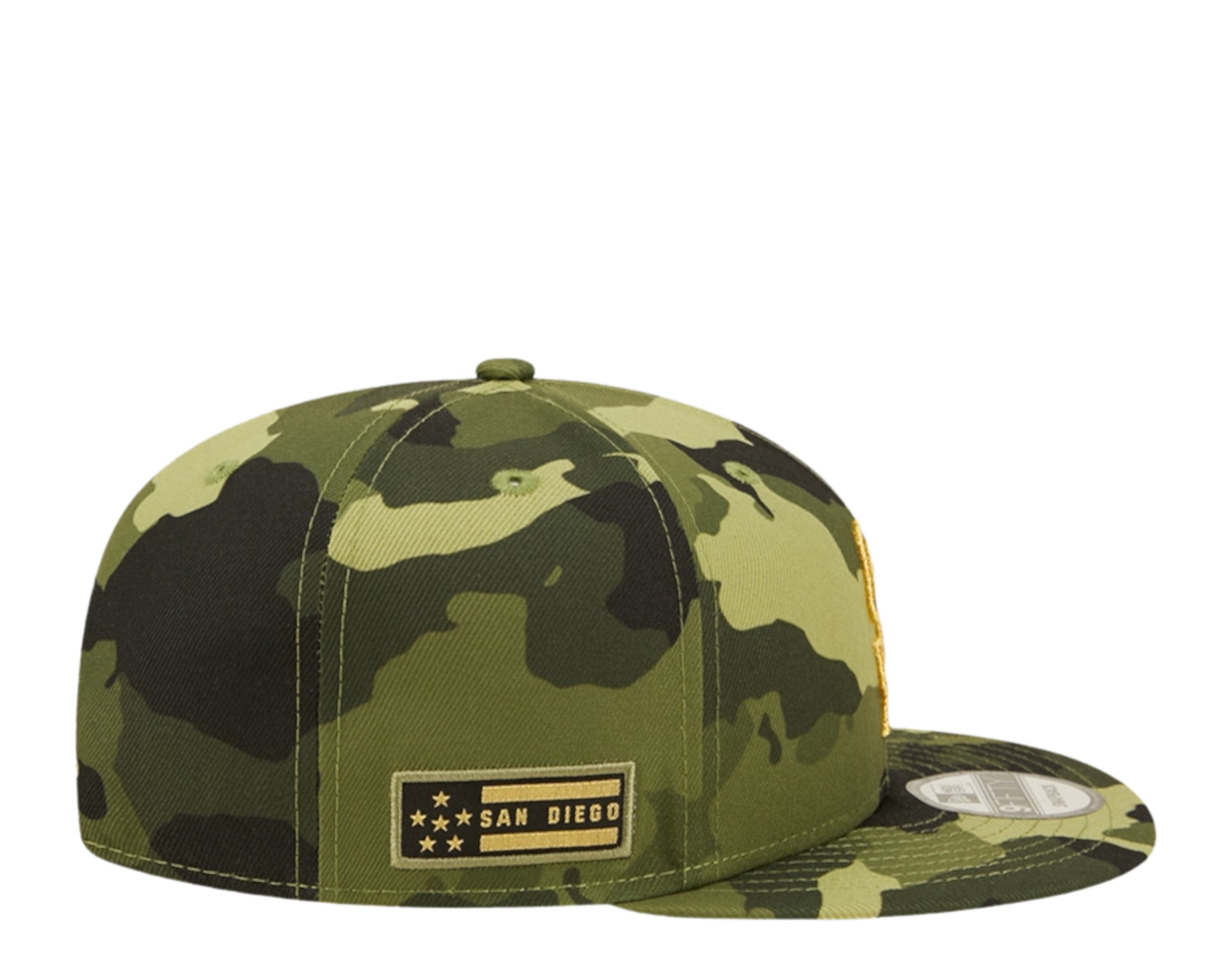 New Era 9Fifty MLB San Diego Padres Armed Forces Weekend Snapback Hat