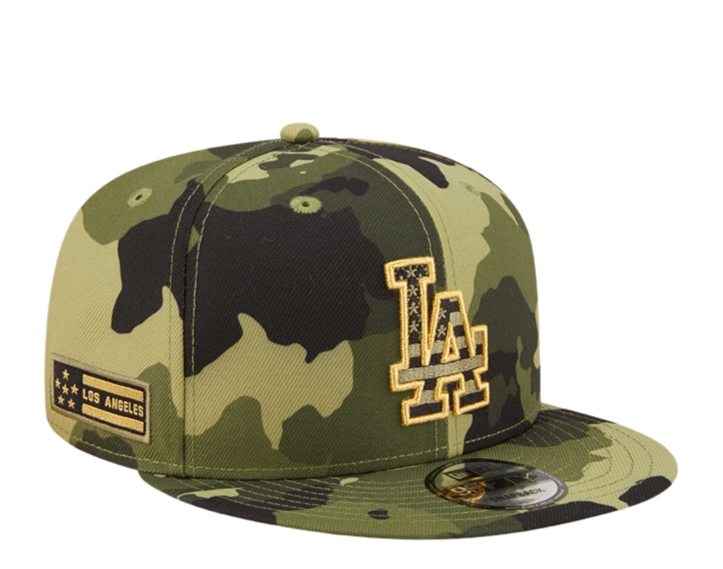 New Era 9Fifty MLB Los Angeles Dodgers Armed Forces Weekend Snapback Hat