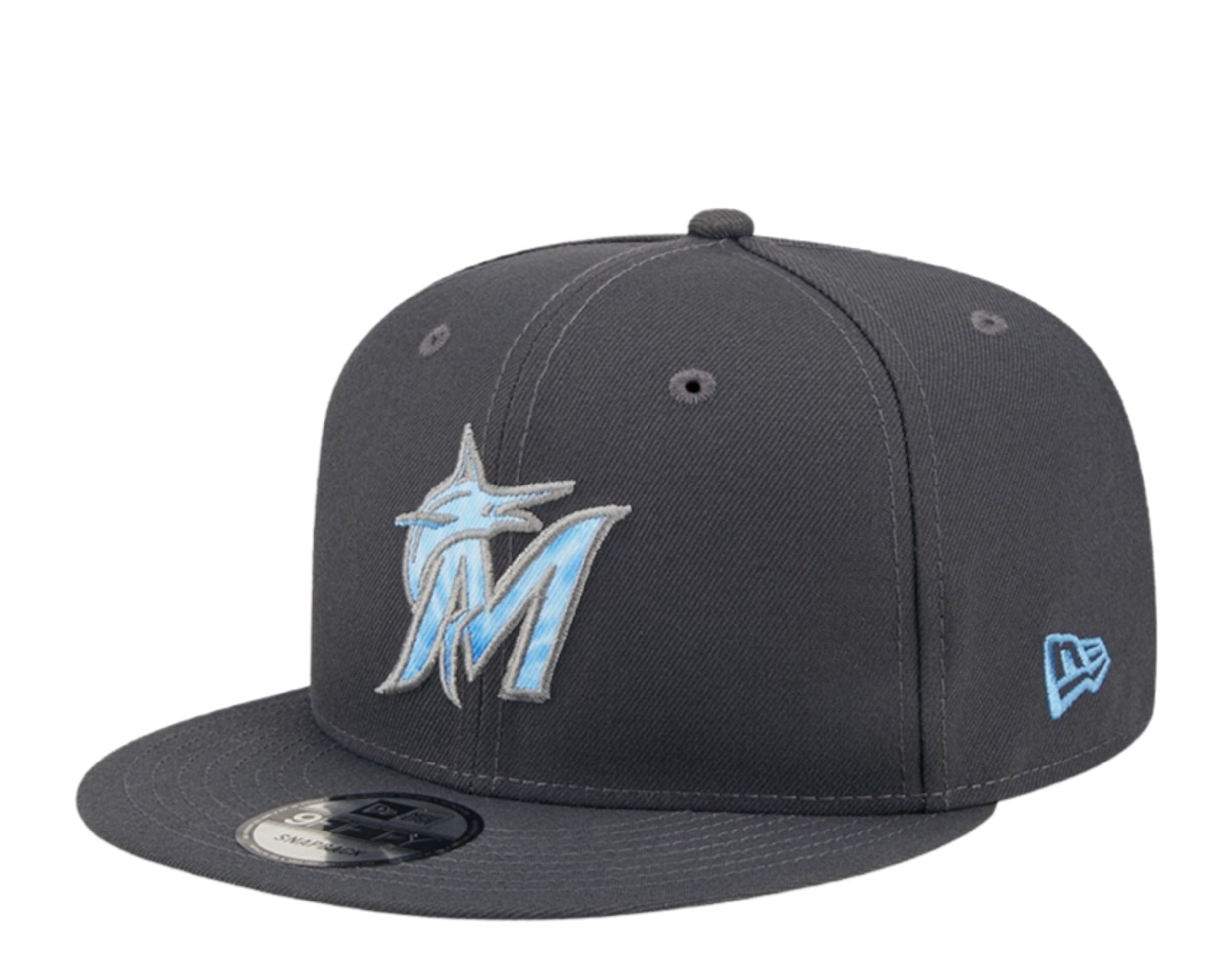 New Era 9Fifty MLB Miami Marlins Father's Day Snapback Hat