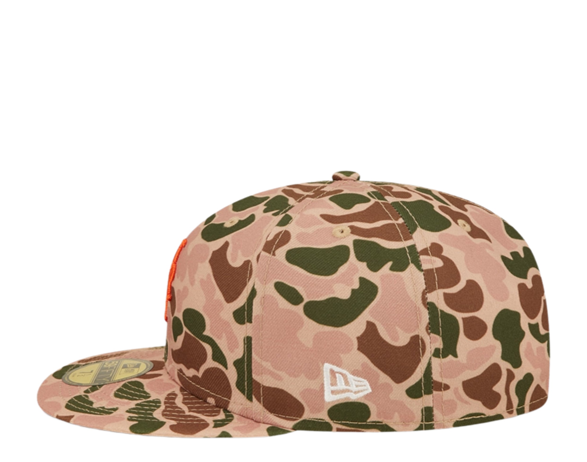 New Era 59Fifty MLB New York Mets Duck Camo Fitted Hat