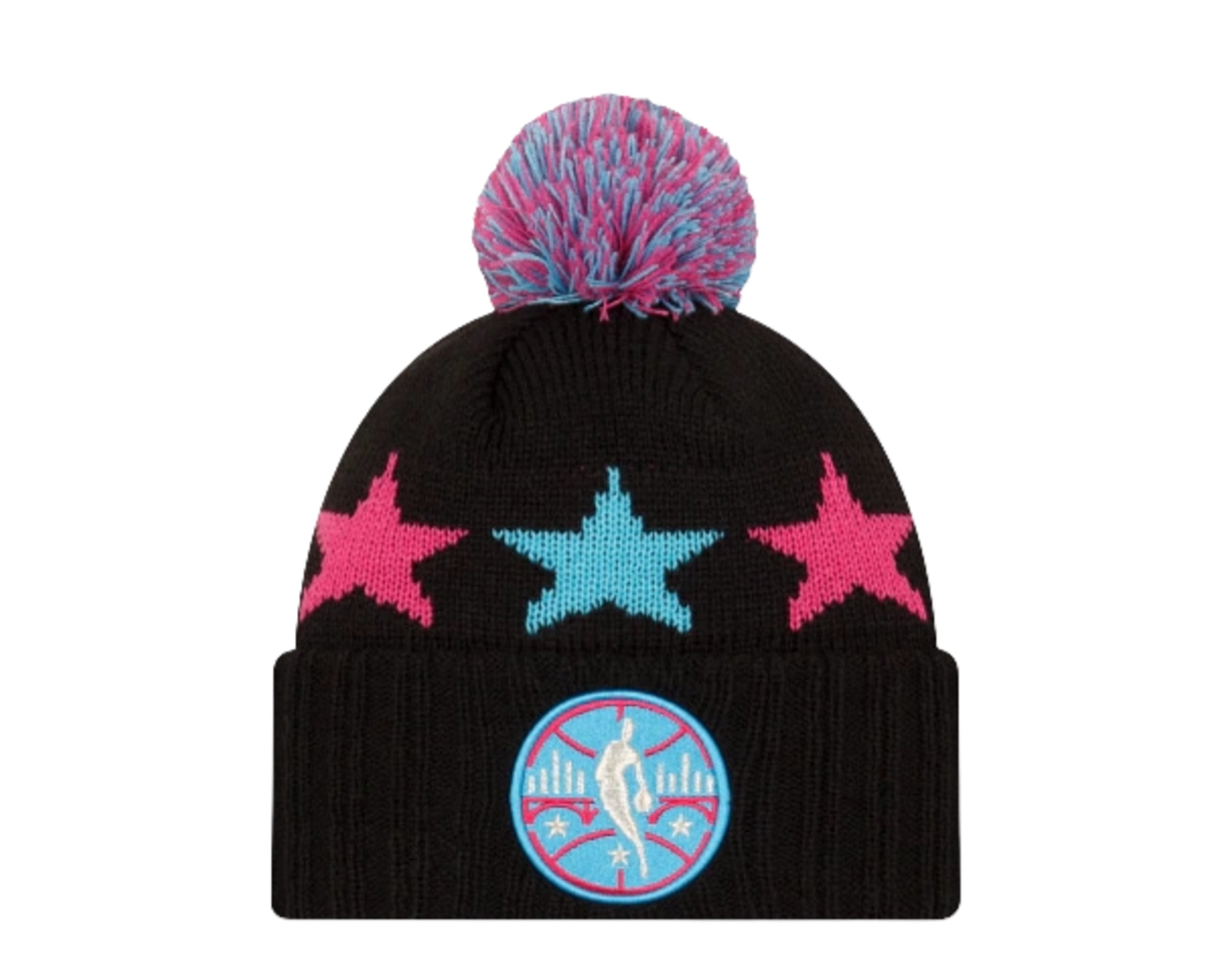 New Era NBA All Star Game Starry Pom Knit Cuff Beanie