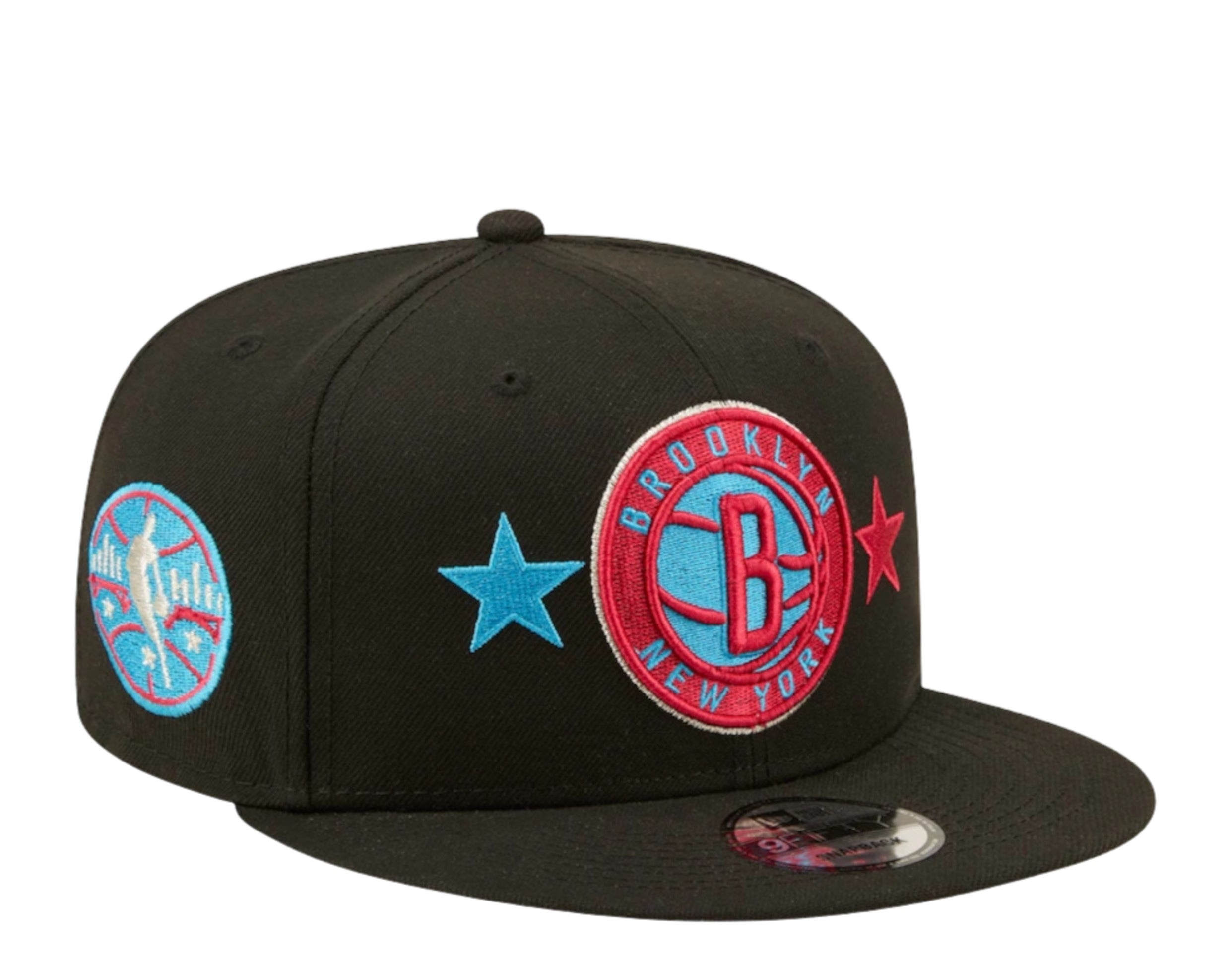 New Era 9Fifty NBA Brooklyn Nets All Star Game Starry Snapback Hat