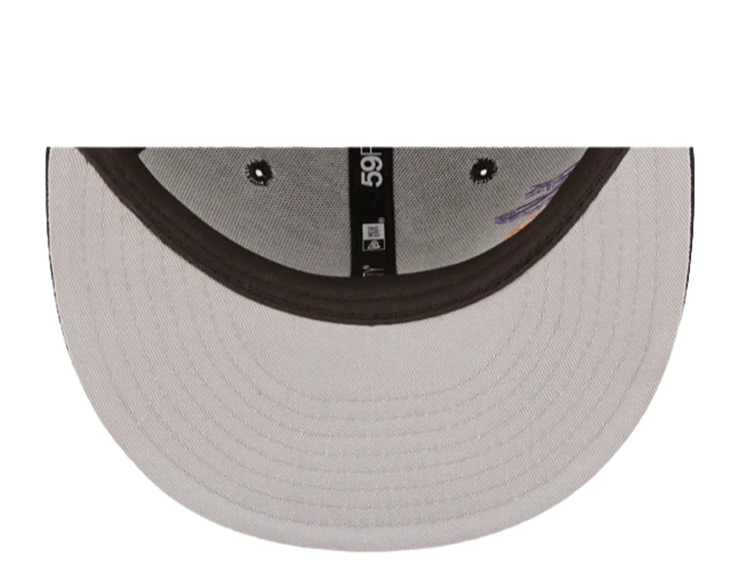Seattle Mariners Hat Cap Fitted Mens 7 1/4 White Blooming 59Fifty New Era  MLB