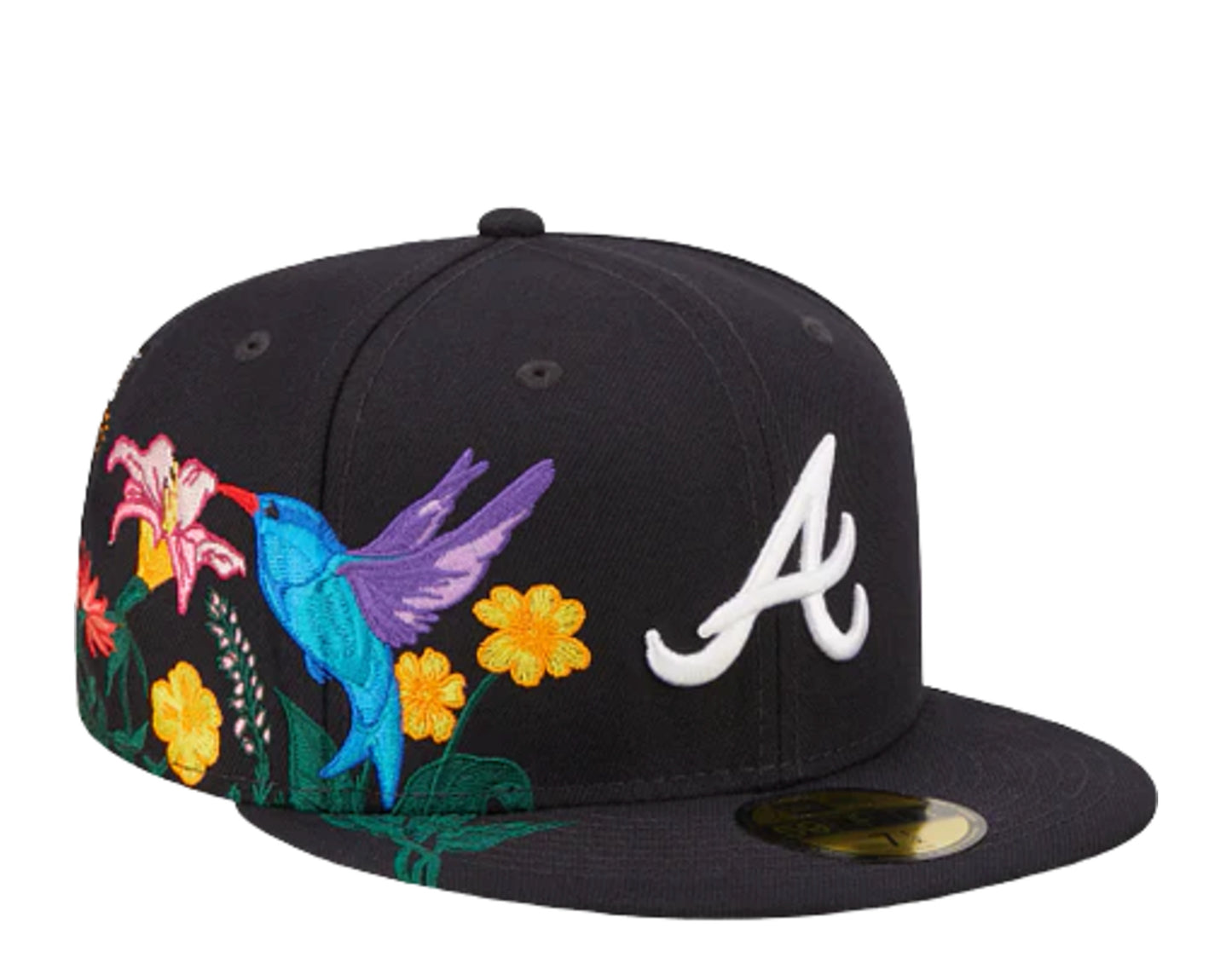 New Era 59FIFTY MLB Atlanta Braves Blooming Fitted Hat 7 3/4