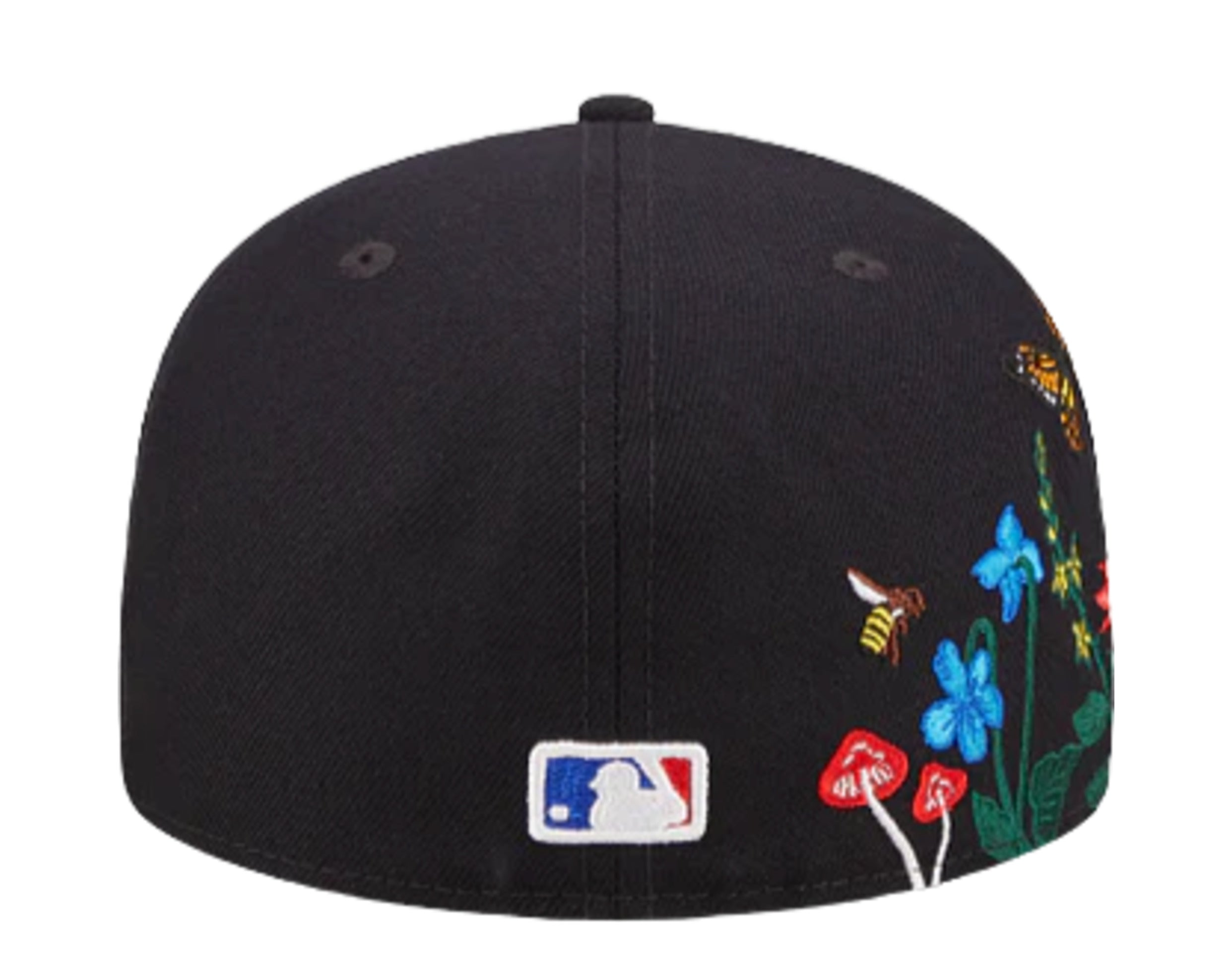 59Fifty Fitted MLB Atlanta Braves Bloom Navy Pink – Fittedz By Malz