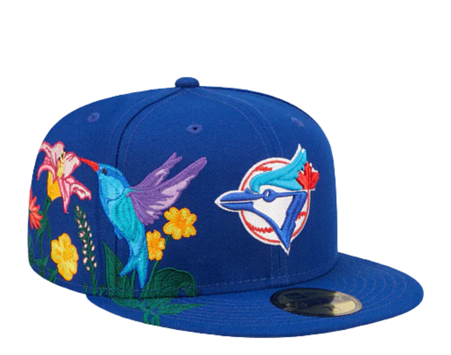 Official New Era Toronto Blue Jays MLB Blooming Blue 59FIFTY Fitted Cap  B4988_292 B4988_292