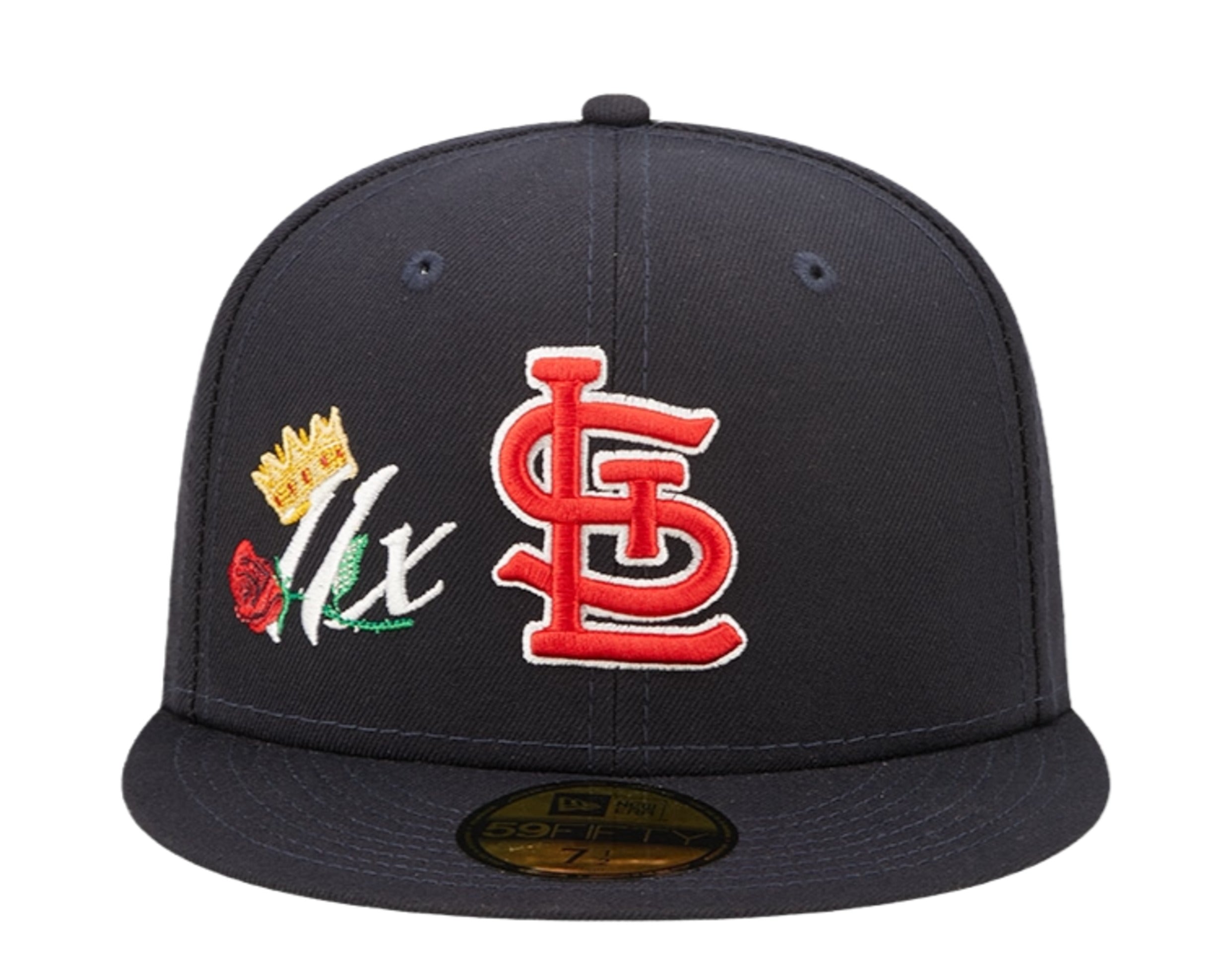 New Era 59Fifty Men's MLB St. Louis Cardinals stl Navy Fitted