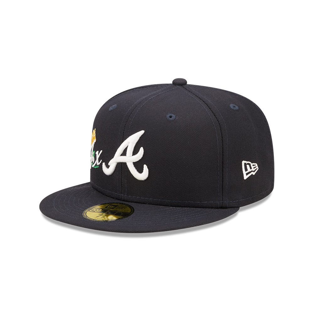 New Era 59Fifty MLB Atlanta Braves Crown Champs WS Fitted Hat