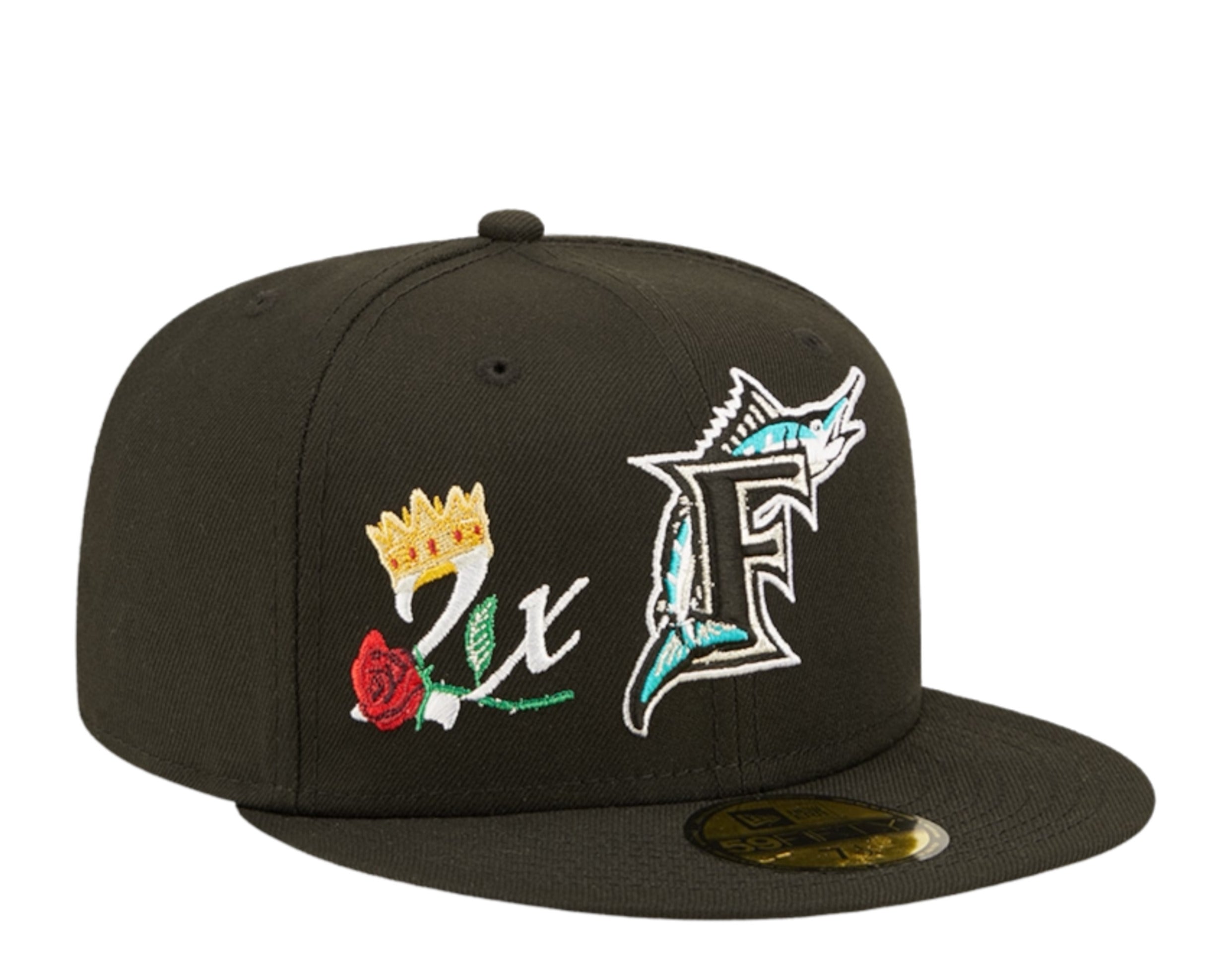 New Era 59Fifty MLB Florida Marlins Crown Champs WS Fitted Hat