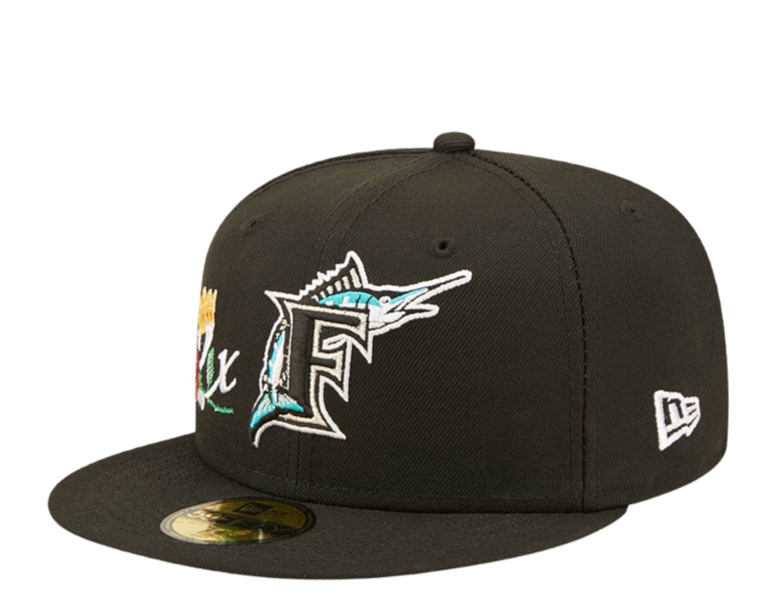 New Era 59Fifty MLB Florida Marlins Crown Champs WS Fitted Hat