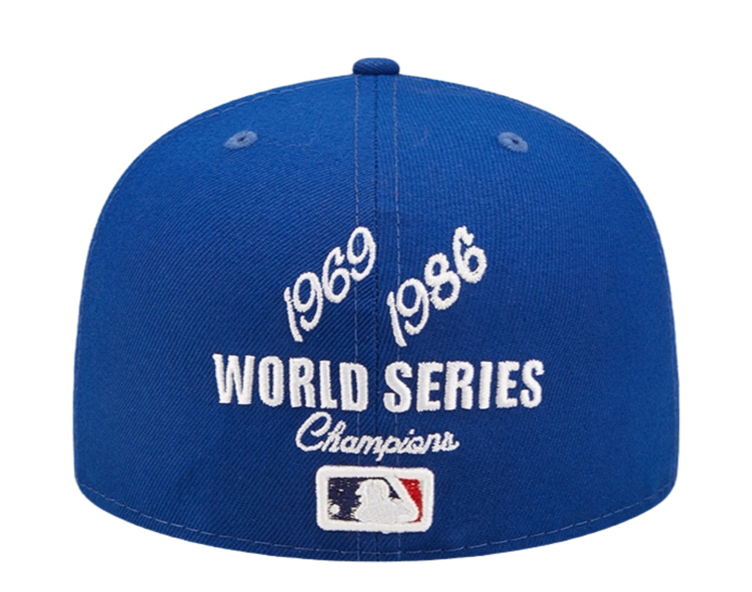 New Era 59Fifty MLB New York Mets Crown Champs WS Fitted Hat