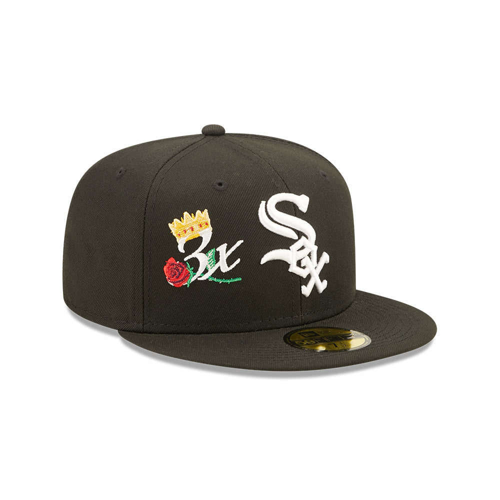 New Era 59Fifty MLB Chicago White Sox Crown Champs WS Fitted Hat