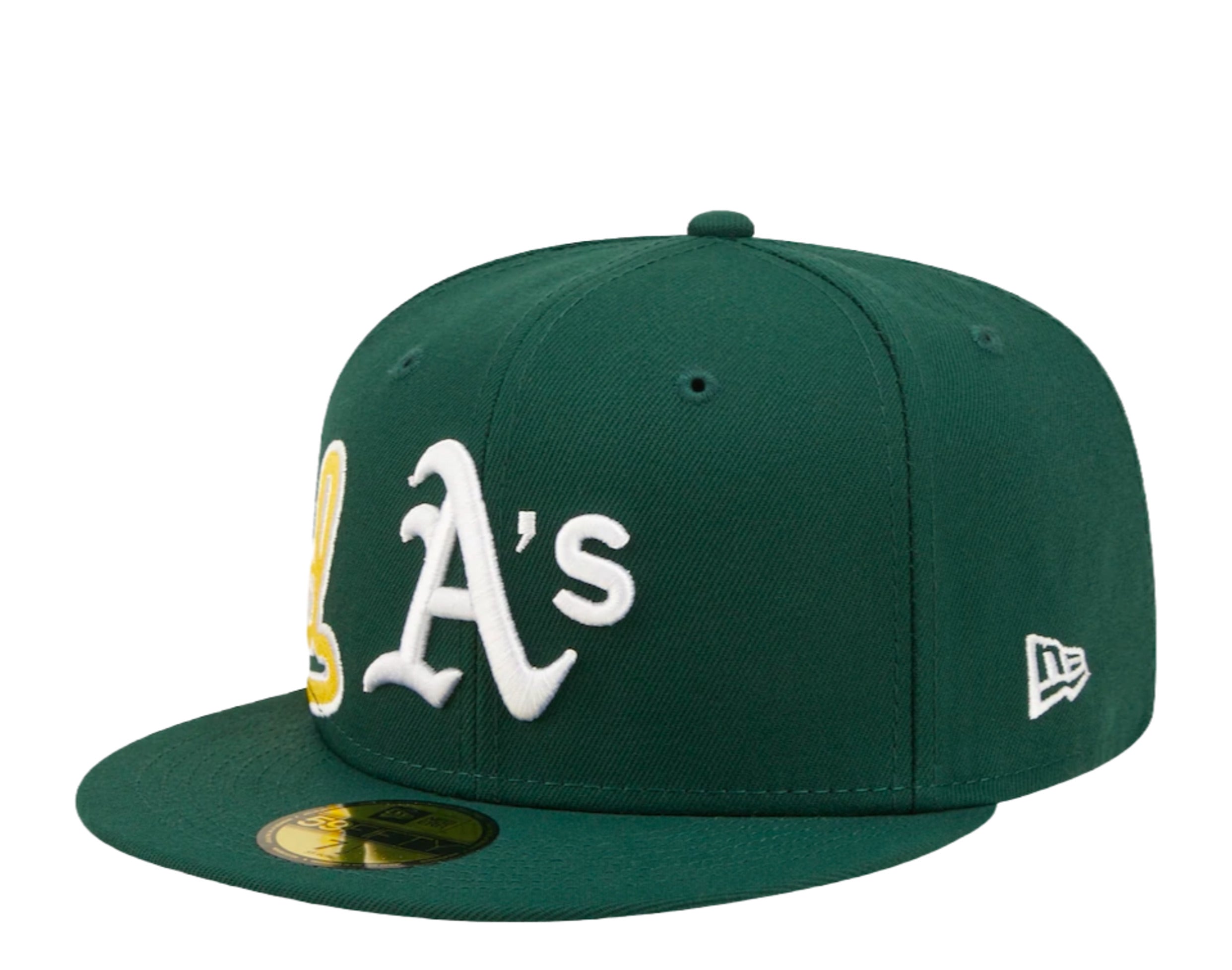 New Era 59Fifty MLB Oakland Athletics Sidesplit Fitted Hat