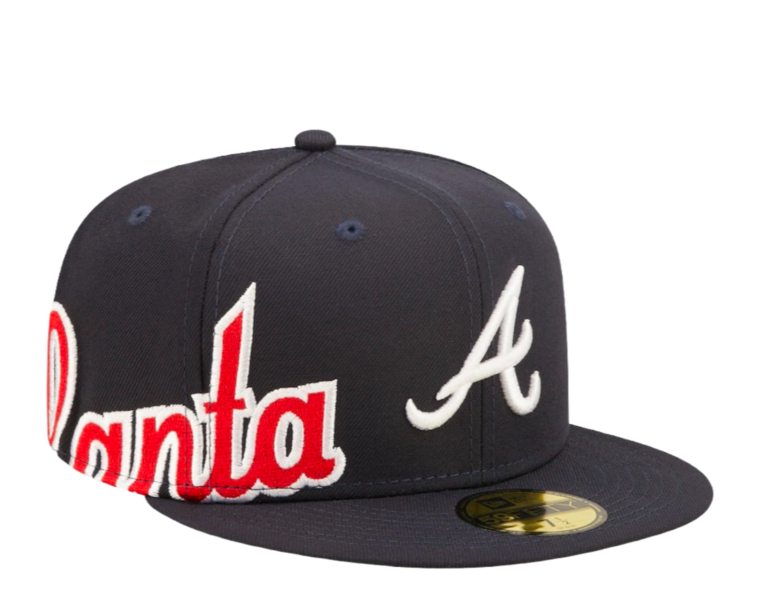 New Era 59Fifty MLB Atlanta Braves Sidesplit Fitted Hat