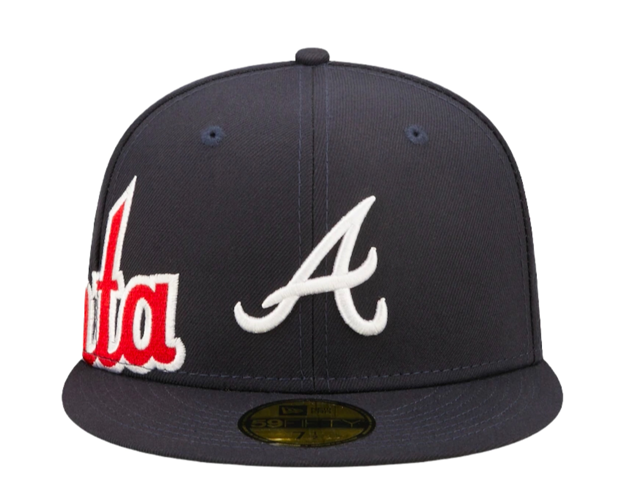 New Era 59Fifty MLB Atlanta Braves Sidesplit Fitted Hat