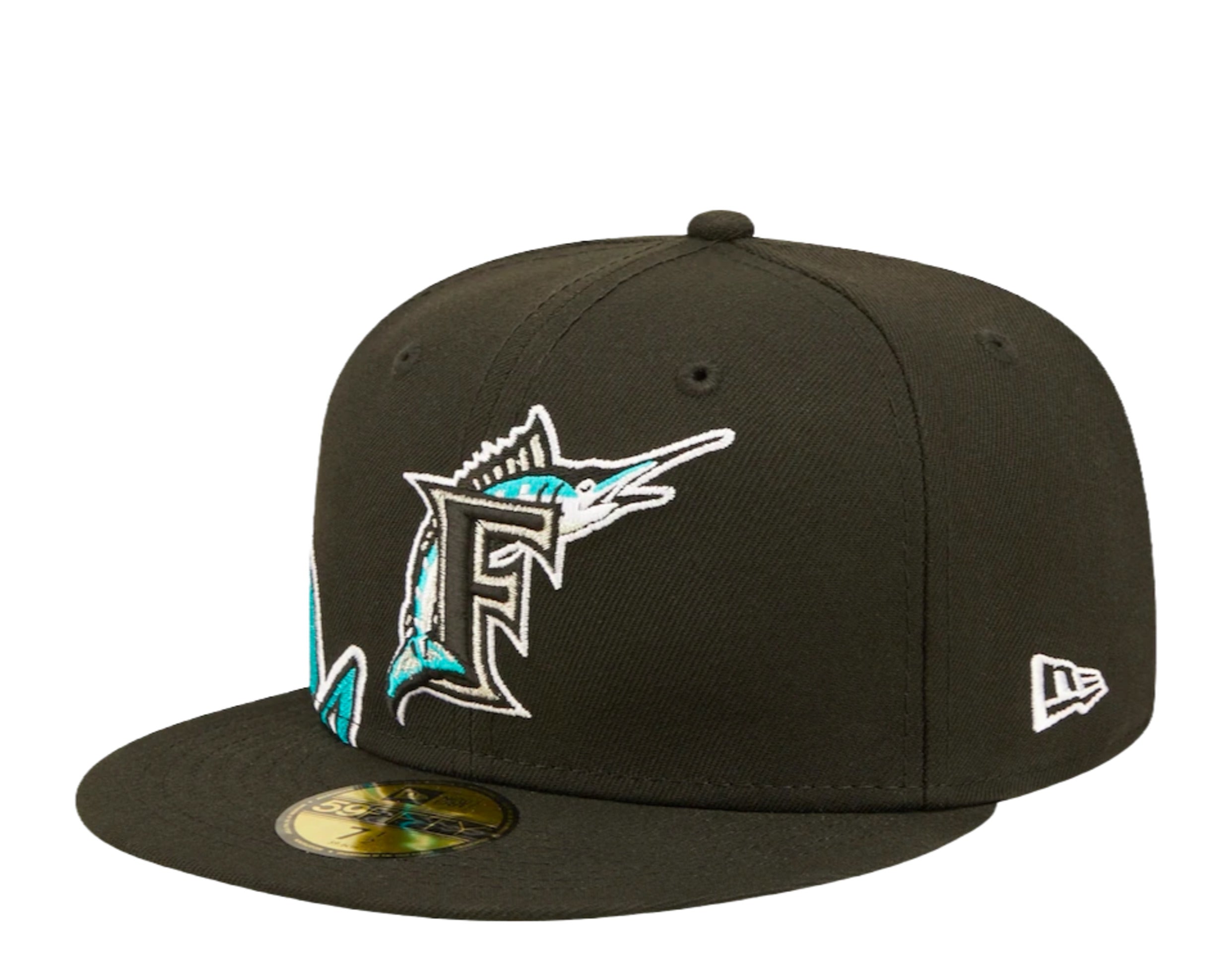 New Era 59Fifty MLB Florida Marlins Sidesplit Fitted Hat