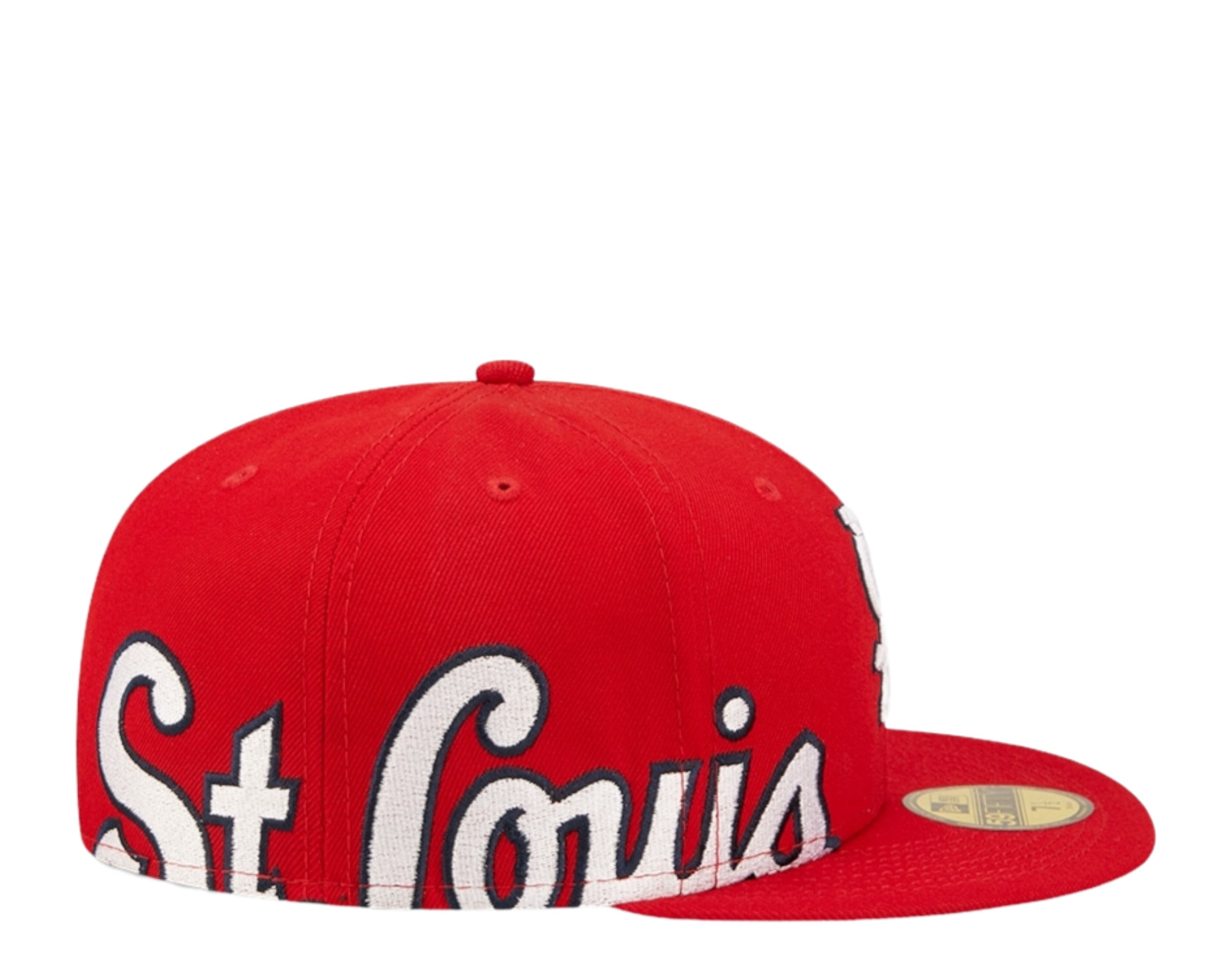 New Era 59FIFTY MLB St. Louis Cardinals Sidesplit Fitted Hat 7 1/8