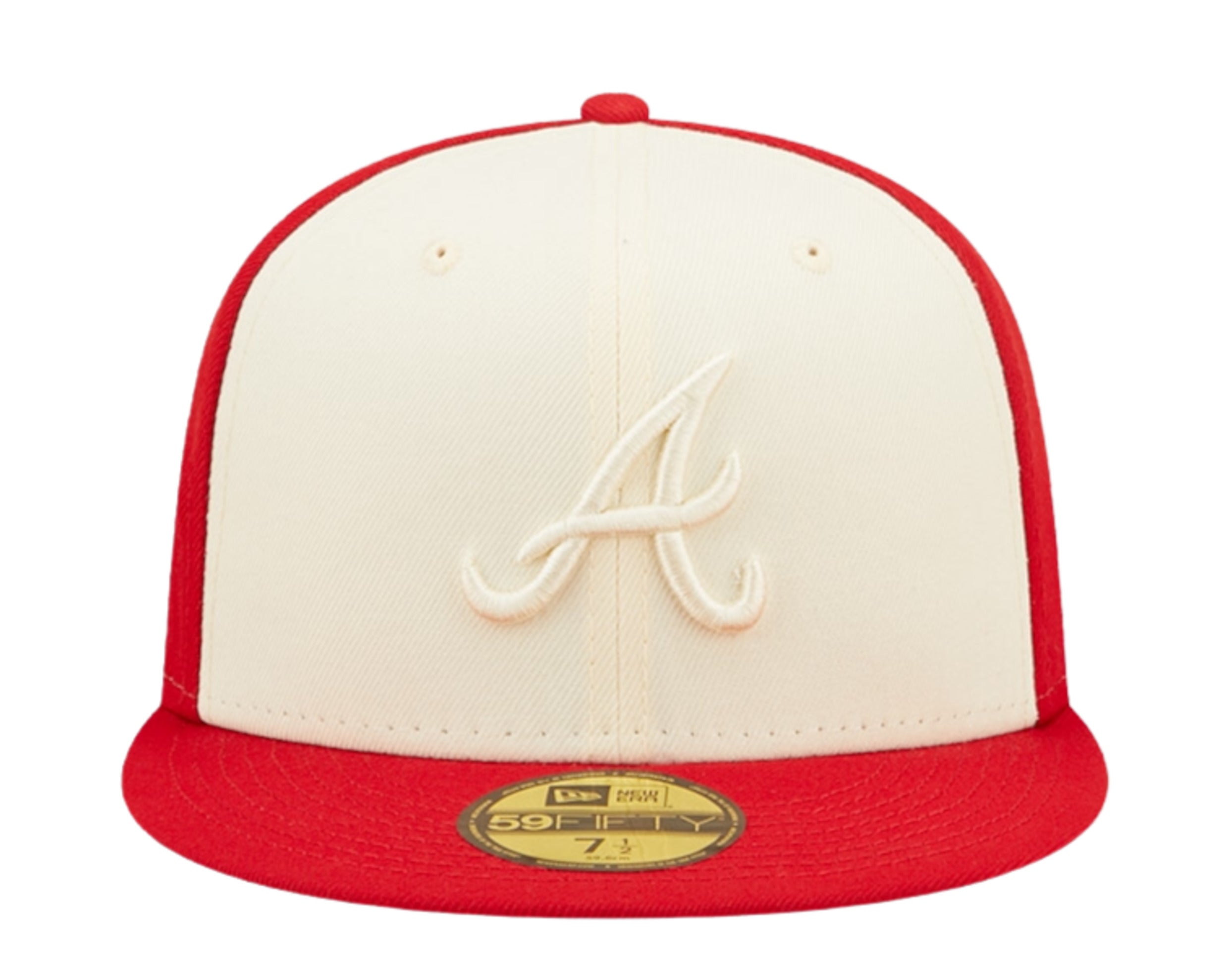 New Era 59Fifty MLB Atlanta Braves Tonal 2-Tone Fitted Hat