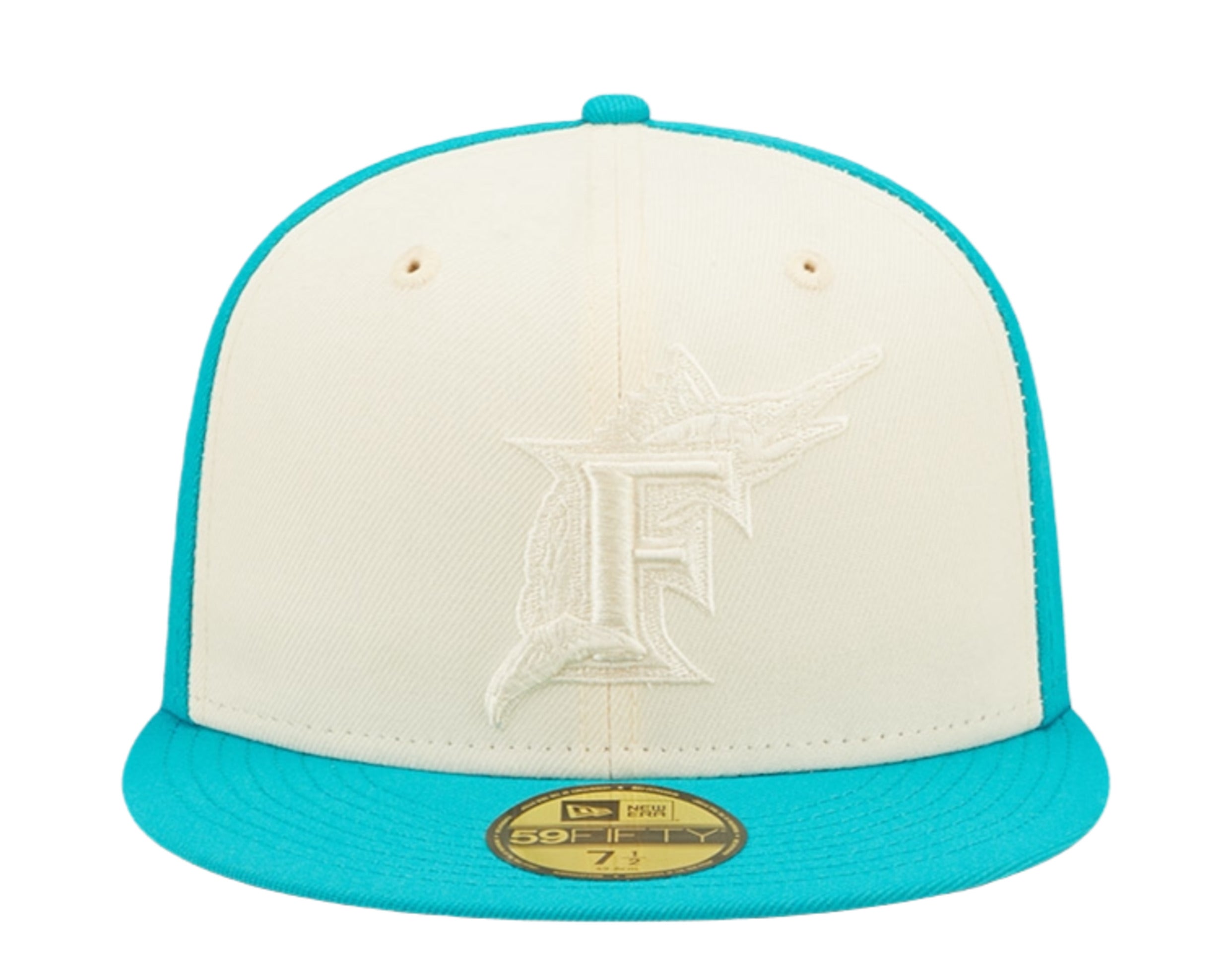 New Era 59FIFTY MLB Florida Marlins Team Heart Fitted Hat 7 1/2