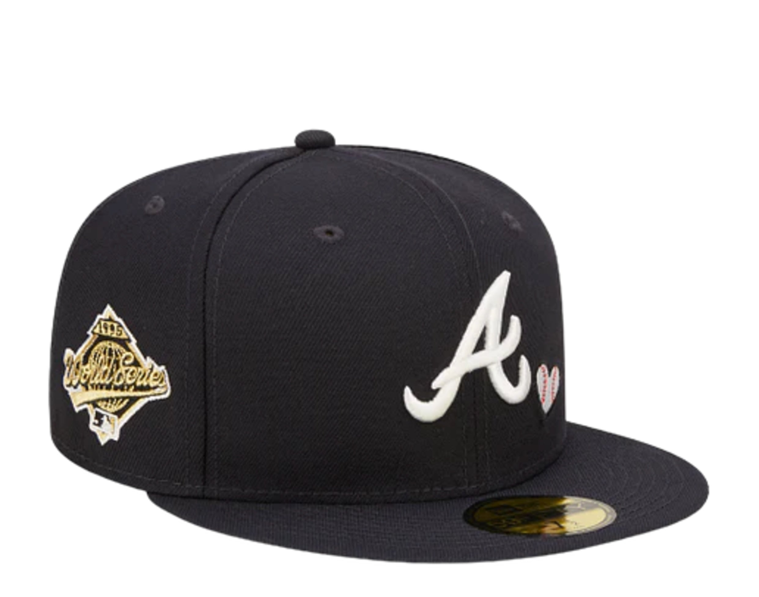 New Era 59Fifty MLB Atlanta Braves Team Heart Fitted Hat