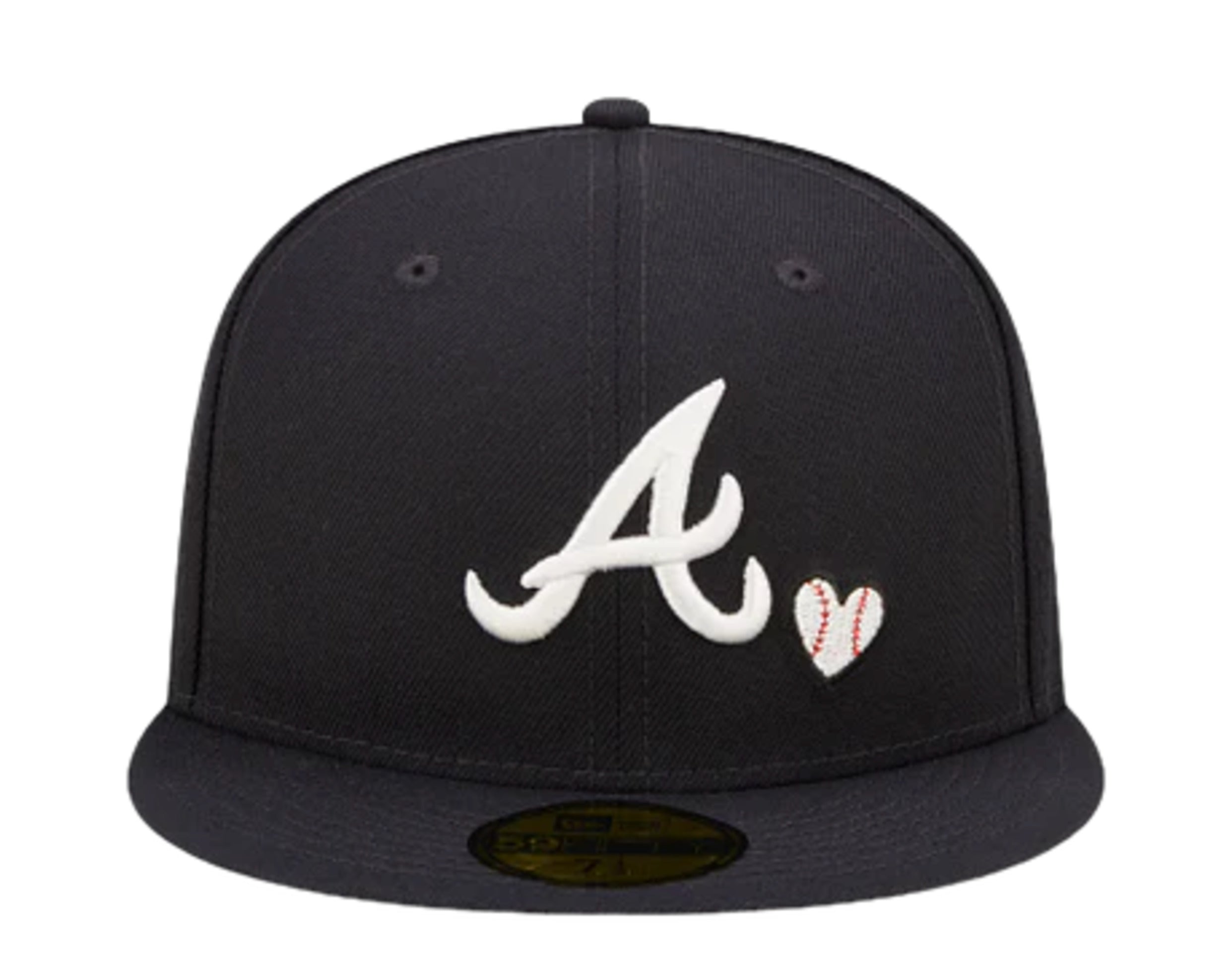 New Era 59Fifty MLB Atlanta Braves Team Heart Fitted Hat