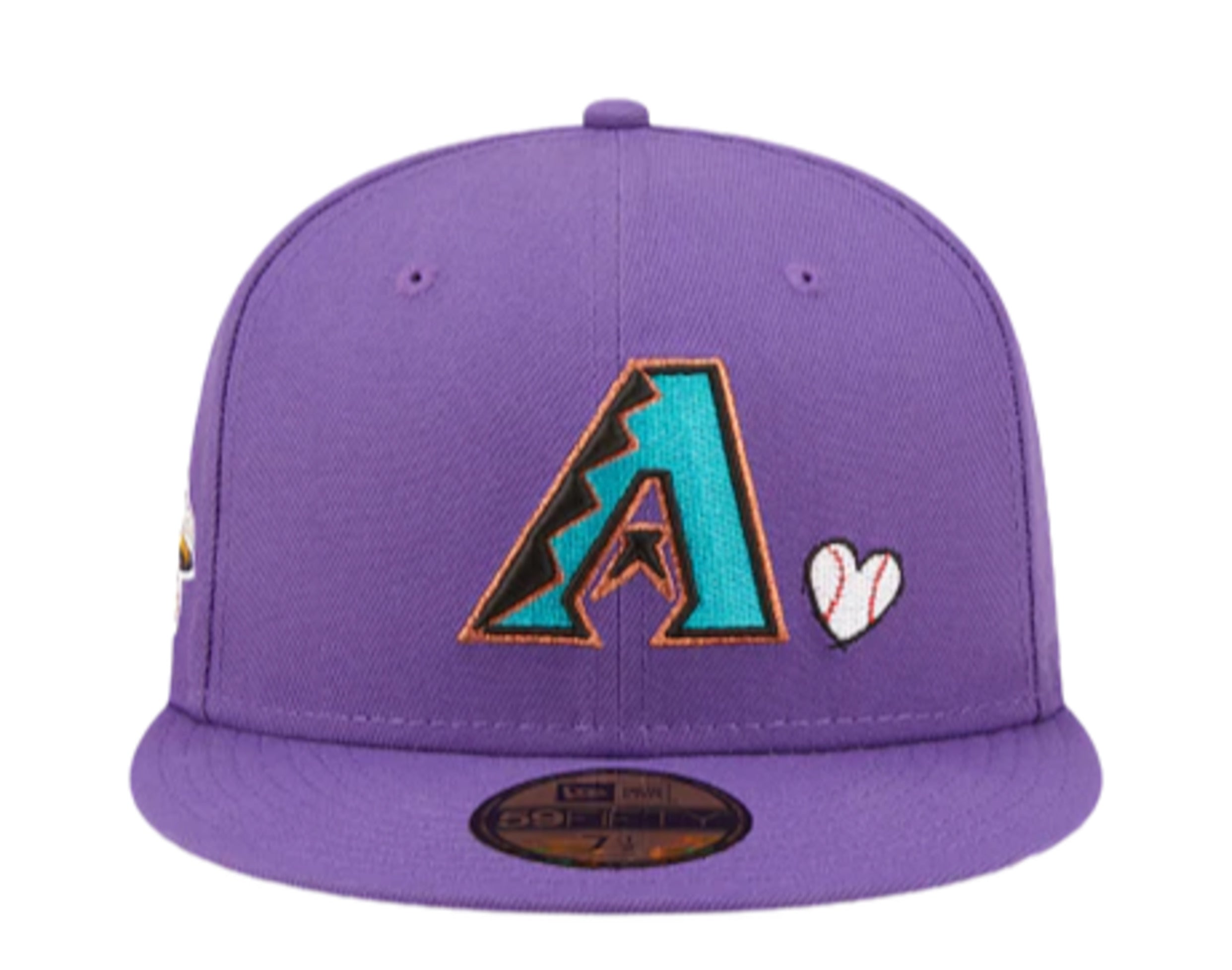 New Era 59Fifty MLB Arizona Diamondbacks Team Heart Fitted Hat