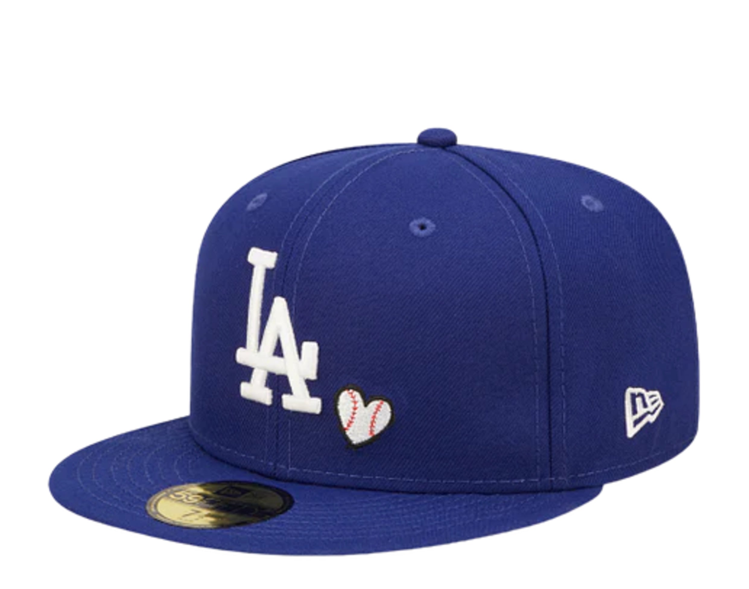 59FIFTY LOS ANGELES DODGERS TEAM HEART FITTED CAP BLUE