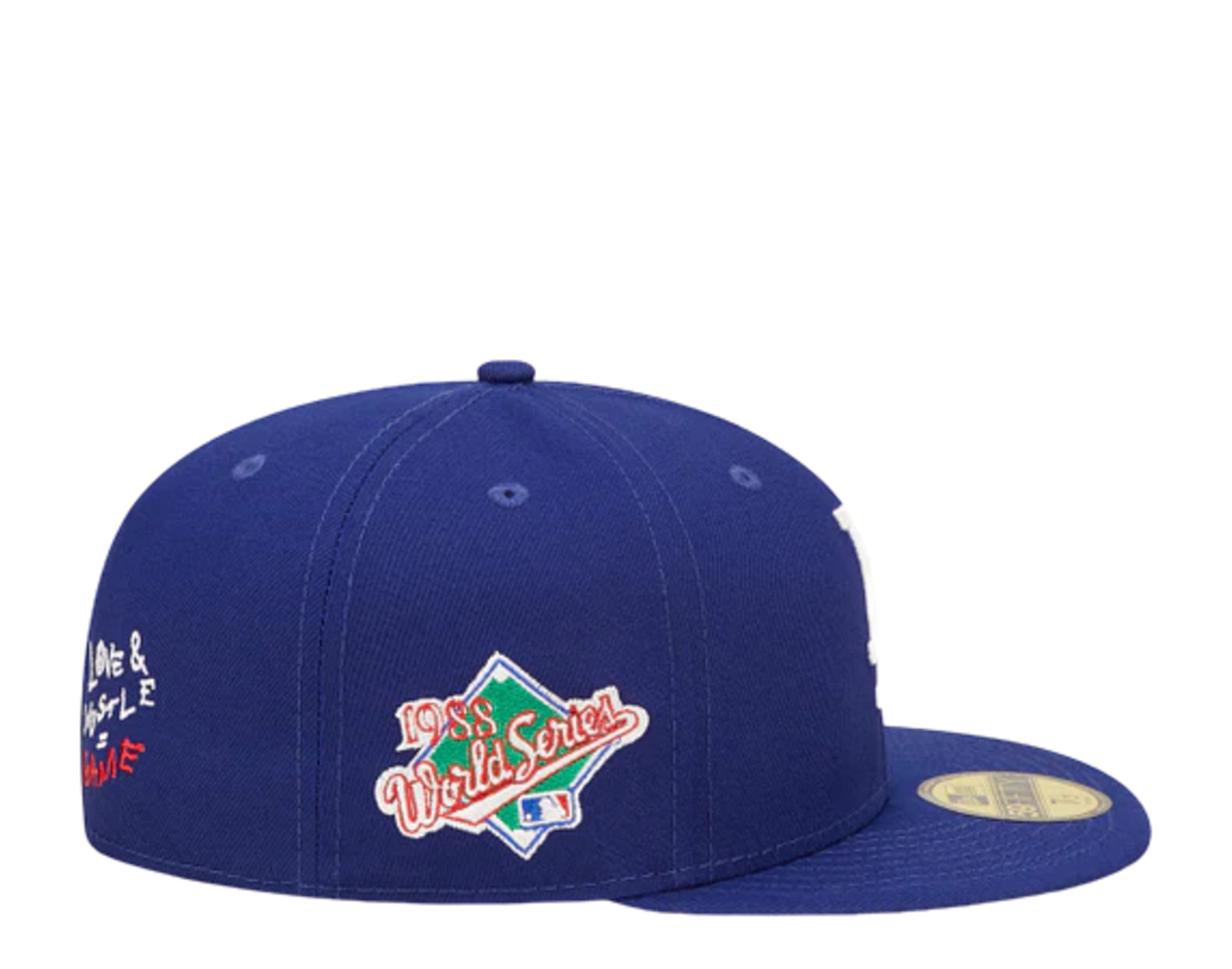 59FIFTY LOS ANGELES DODGERS TEAM HEART FITTED CAP BLUE