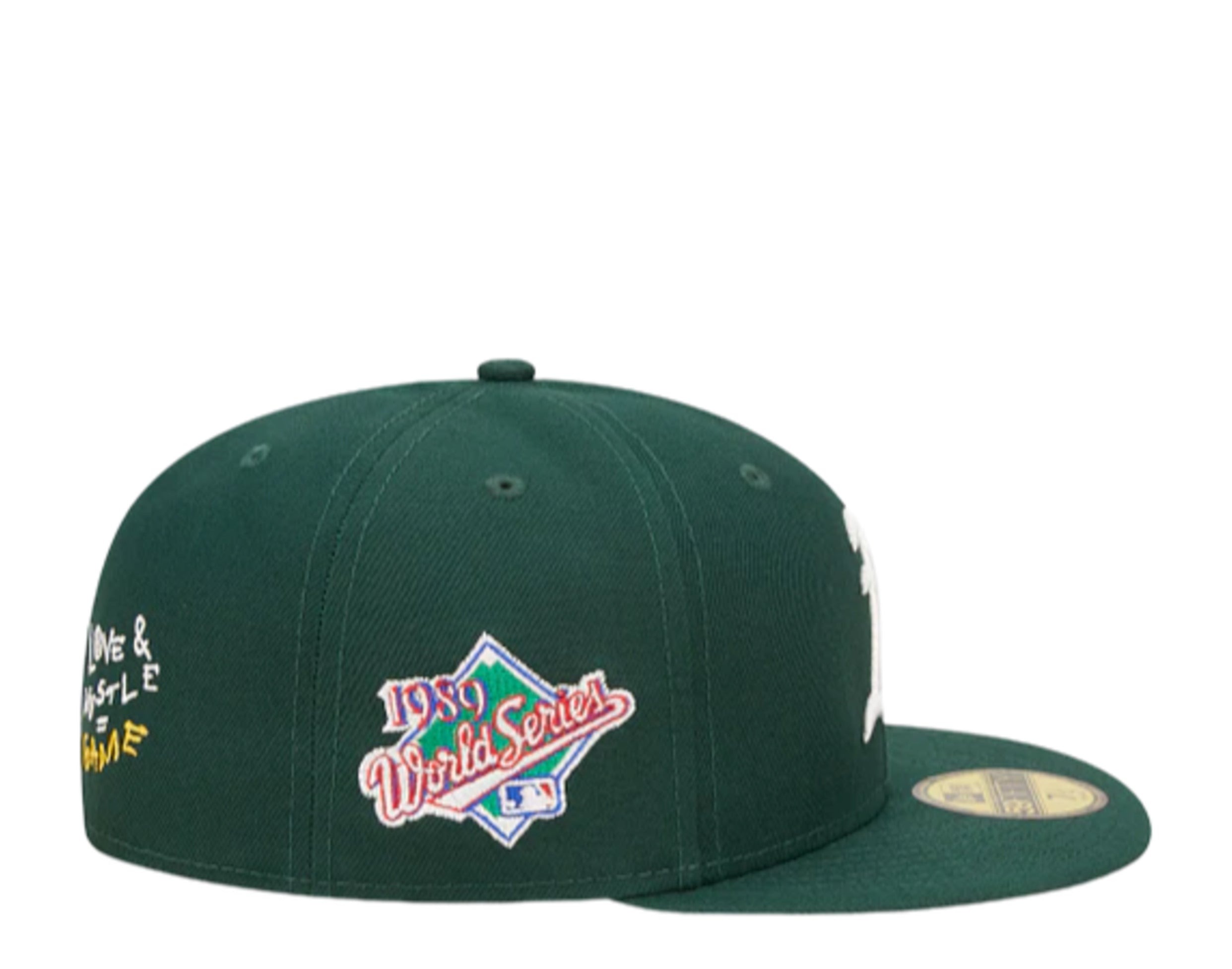 New Era 59Fifty MLB Oakland Athletics Team Heart Fitted Hat