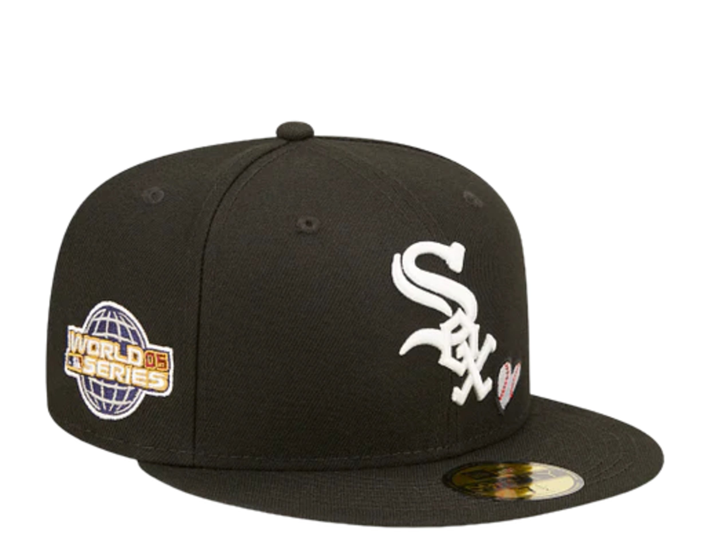 New Era 59Fifty MLB Chicago White Sox Team Heart Fitted Hat