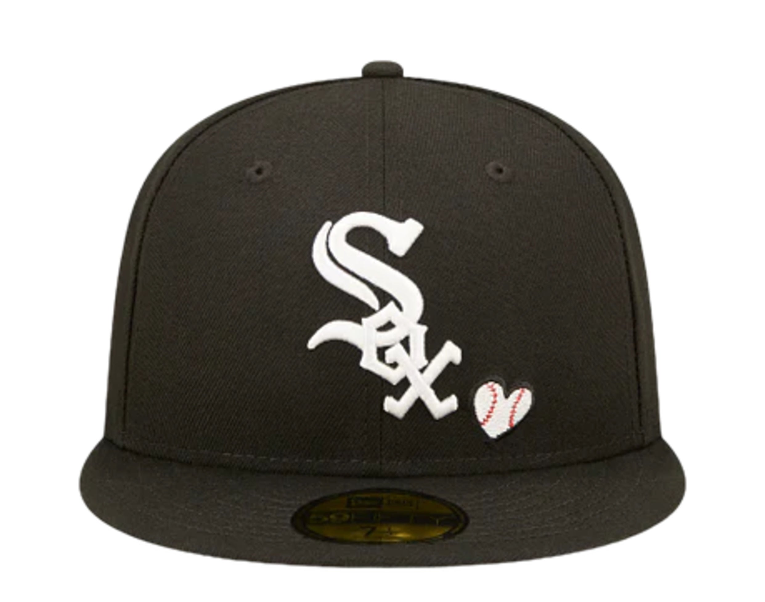 Shop New Era 59Fifty Chicago White Sox Heart Fitted Hat 60243674