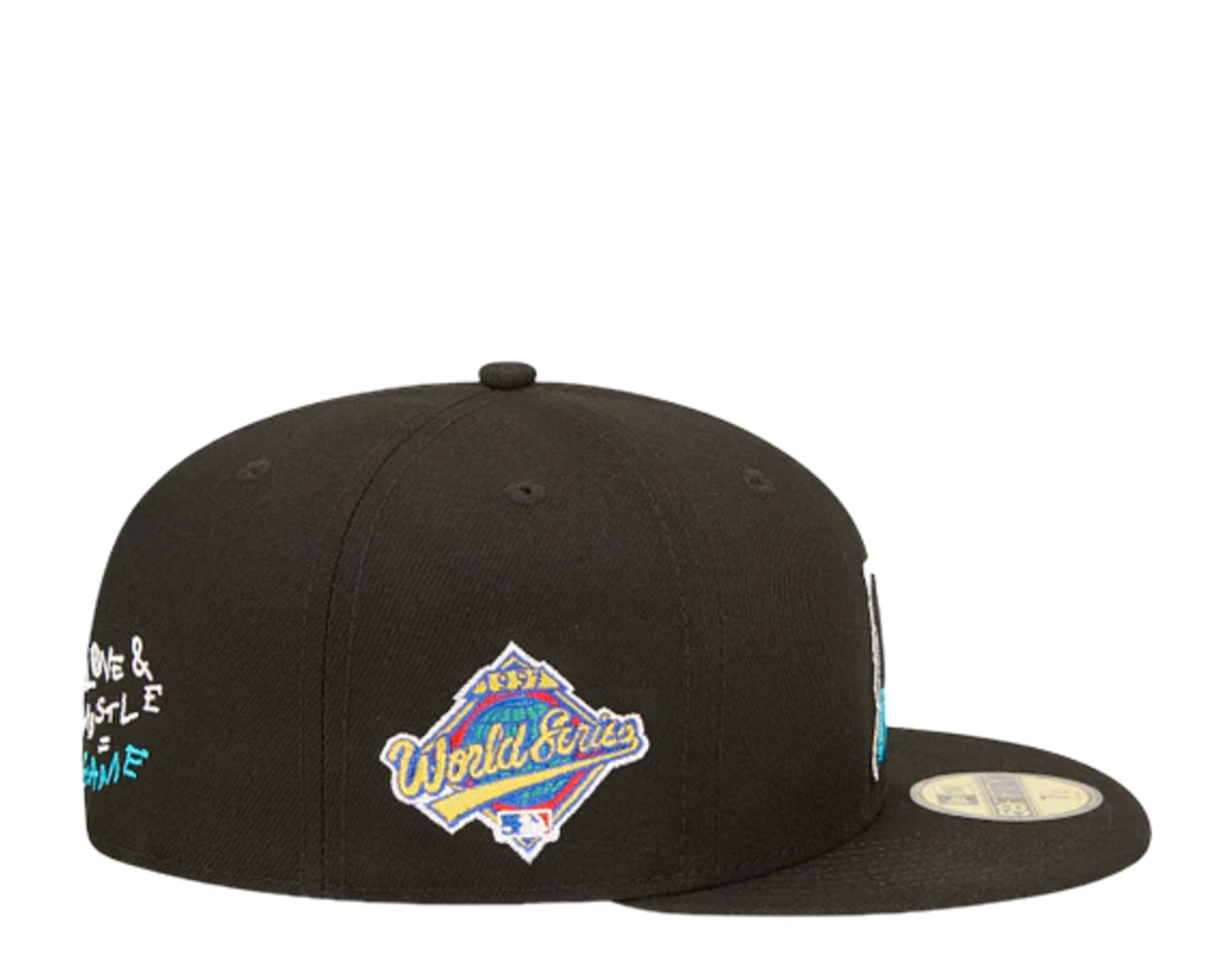 New Era 59Fifty MLB Florida Marlins Team Heart Fitted Hat