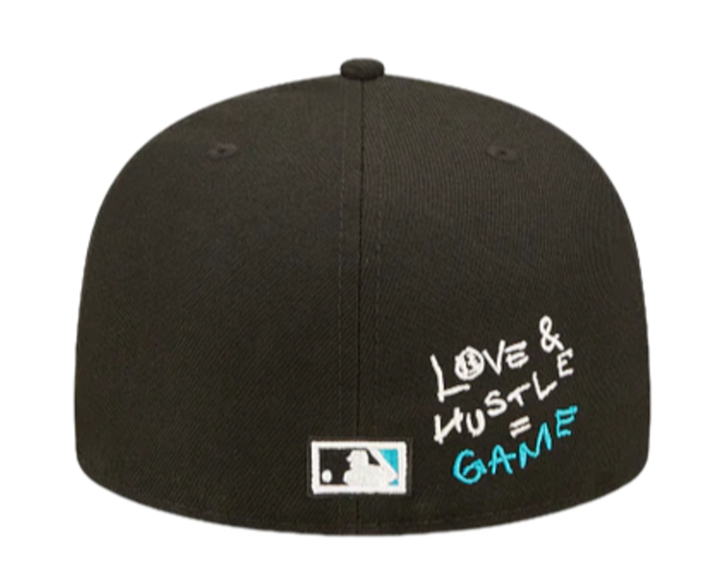 New Era 59Fifty MLB Florida Marlins Team Heart Fitted Hat