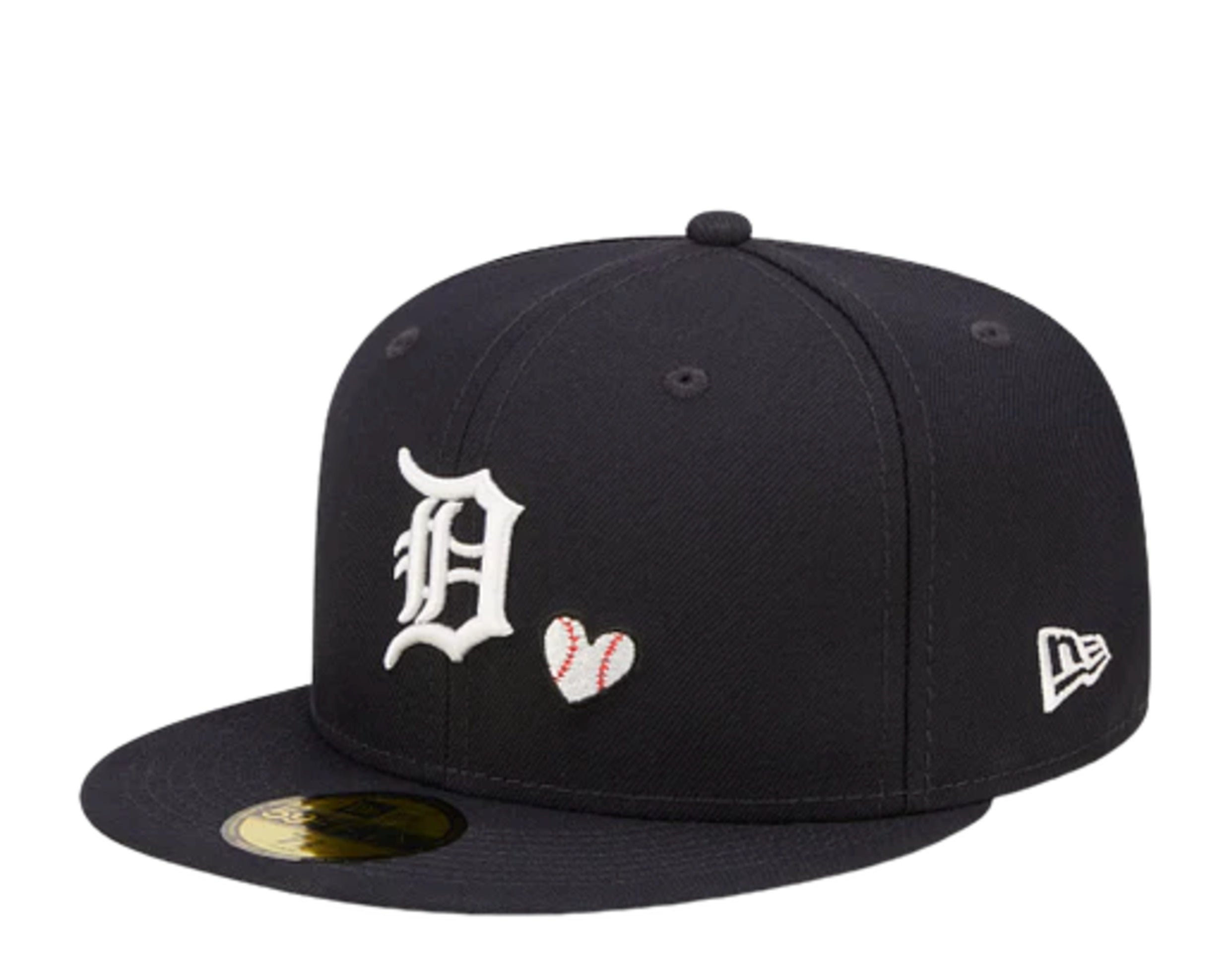 New Era 59Fifty MLB Detroit Tigers Team Heart Fitted Hat