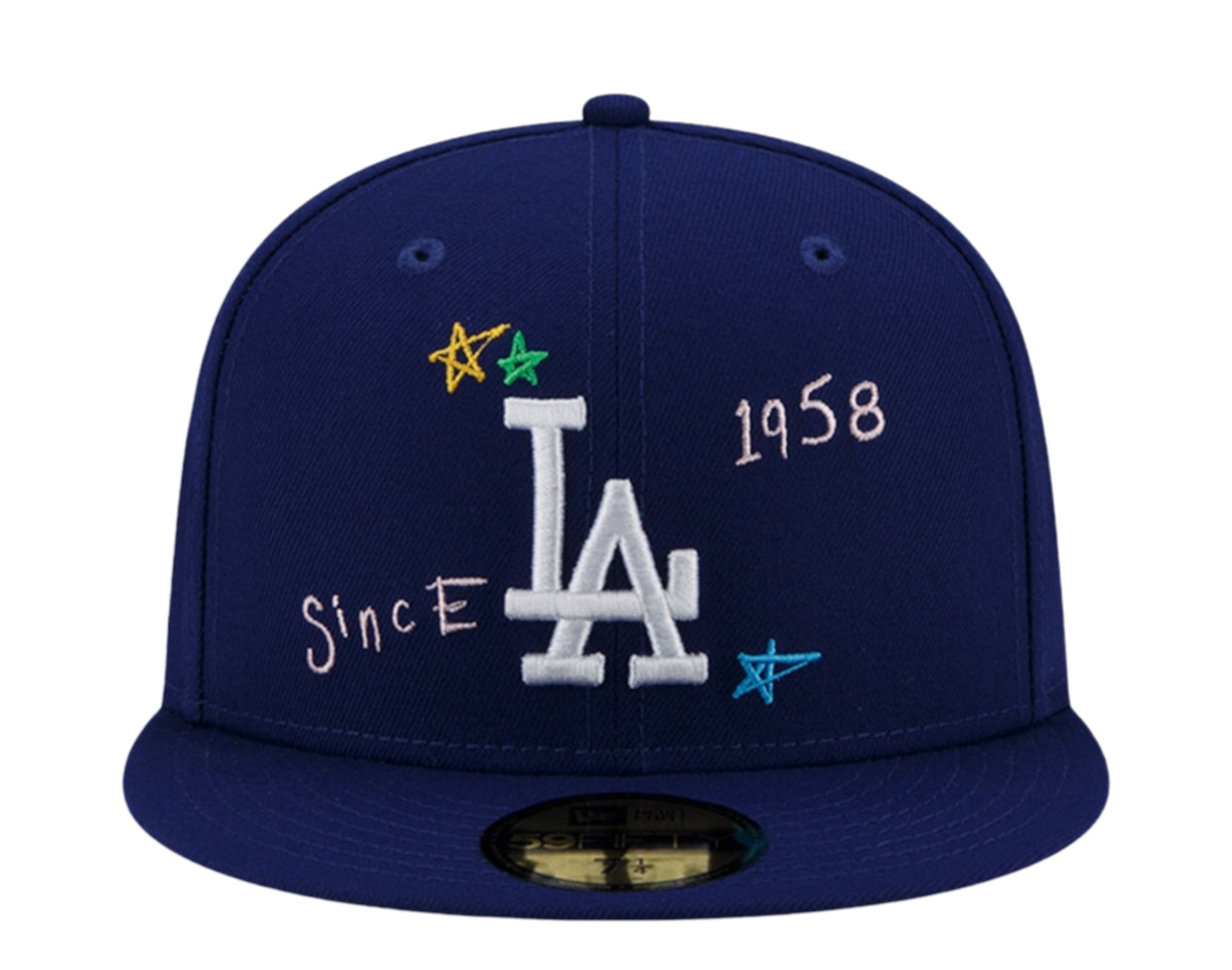 New Era 59Fifty MLB Los Angeles Dodgers Scribble Fitted Hat