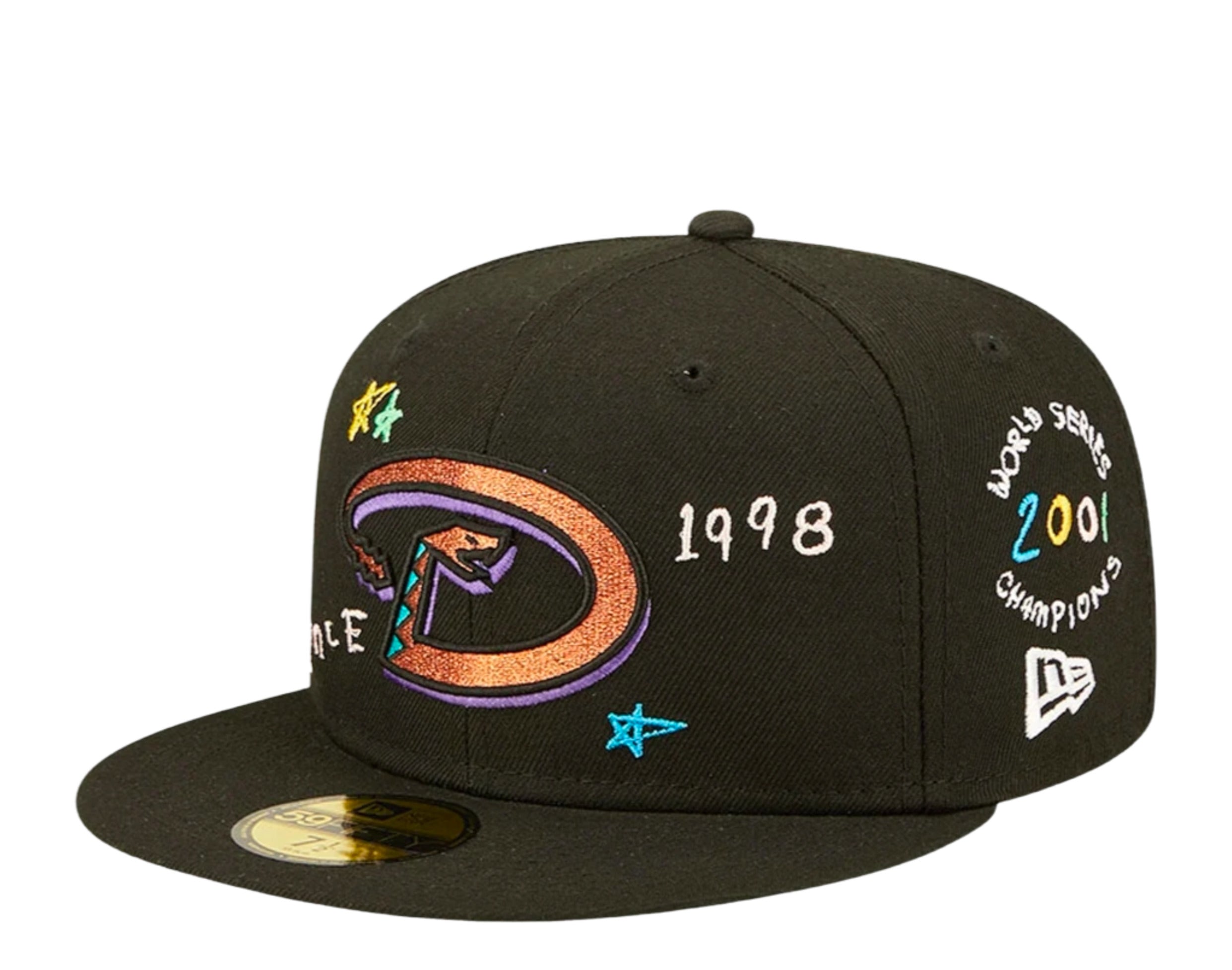 New Era 59Fifty MLB Arizona Diamondbacks Scribble Fitted Hat