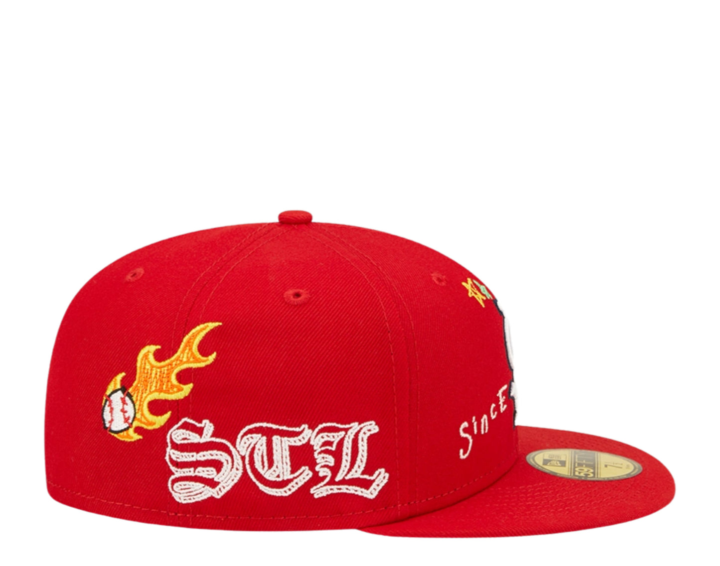 St. Louis Cardinals Varsity Letter 59FIFTY New Era Fitted Hat