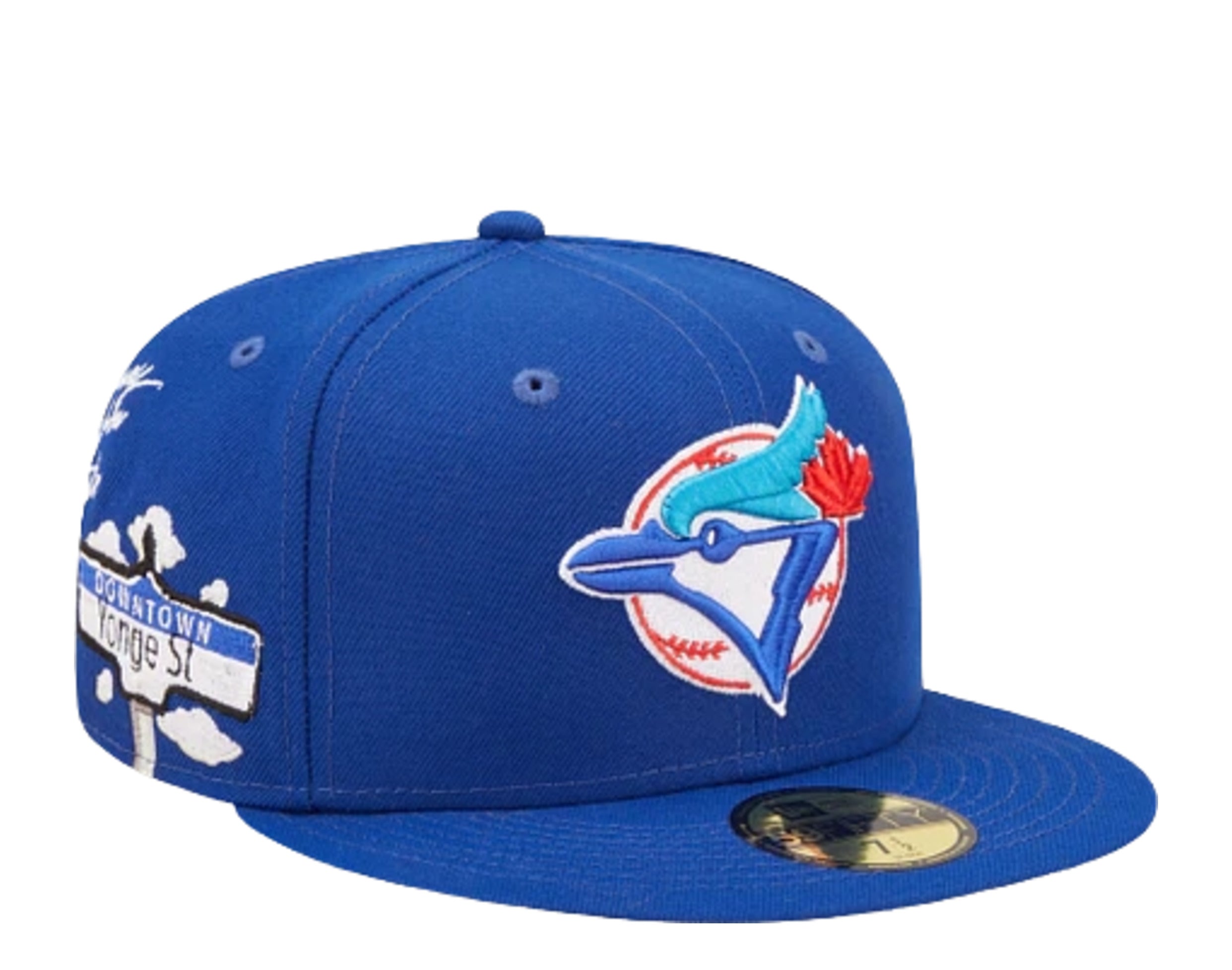 New Era 59Fifty MLB Toronto Blue Jays Cloud Icon Fitted Hat