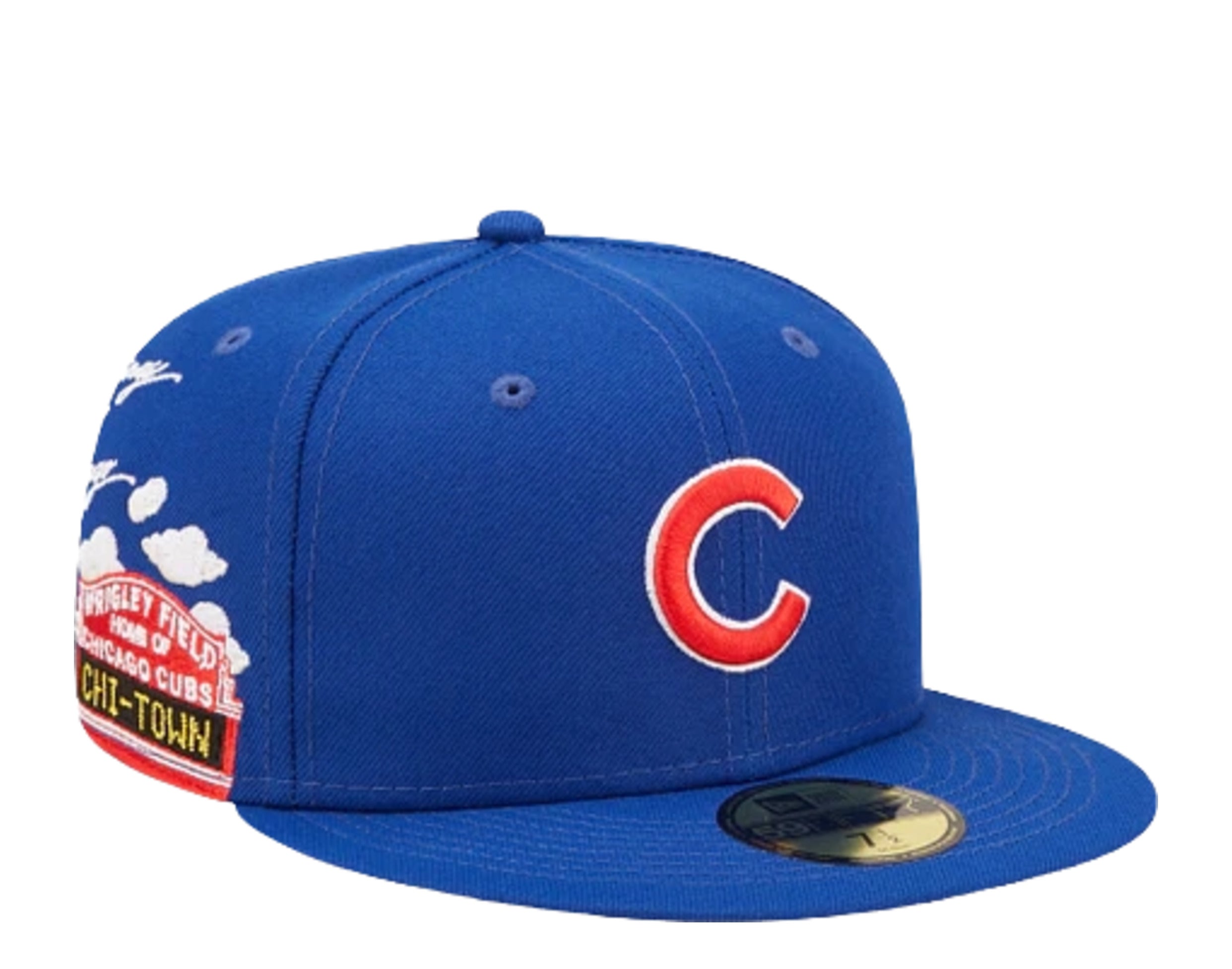 New Era 59Fifty MLB Chicago Cubs Cloud Icon Fitted Hat