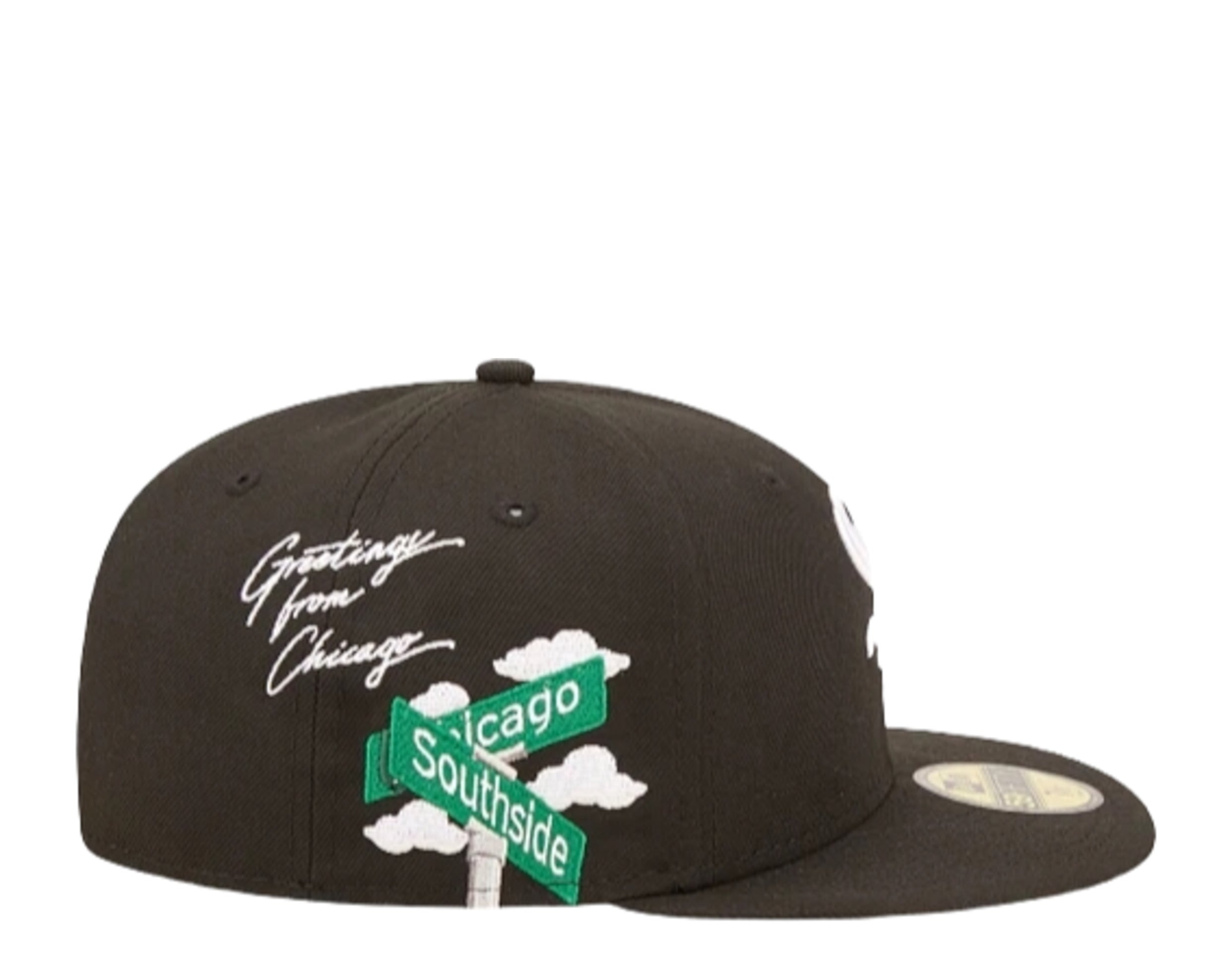 Chicago White Sox SIDE-CITY ICON Black Hat by New Era