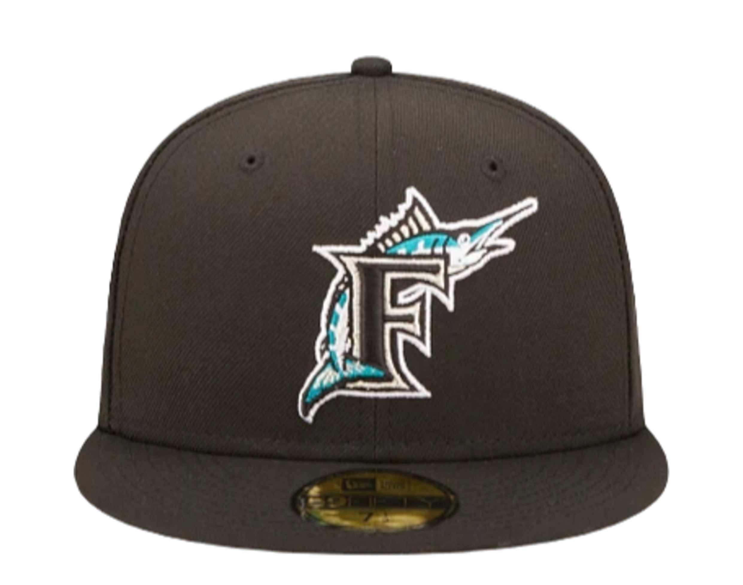 New Era 59Fifty MLB Florida Marlins Cloud Icon Fitted Hat