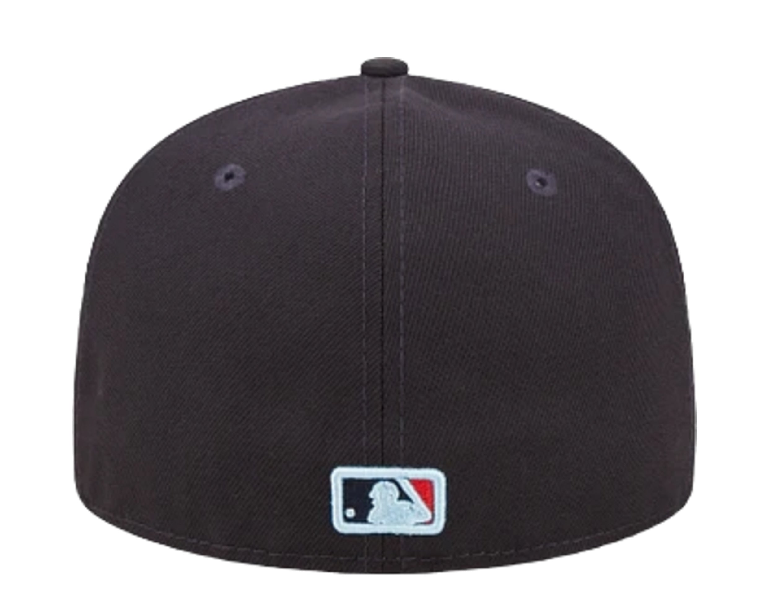 Atlanta Braves New Era Storm Gray With Black Bill 59FIFTY Fitted Hat