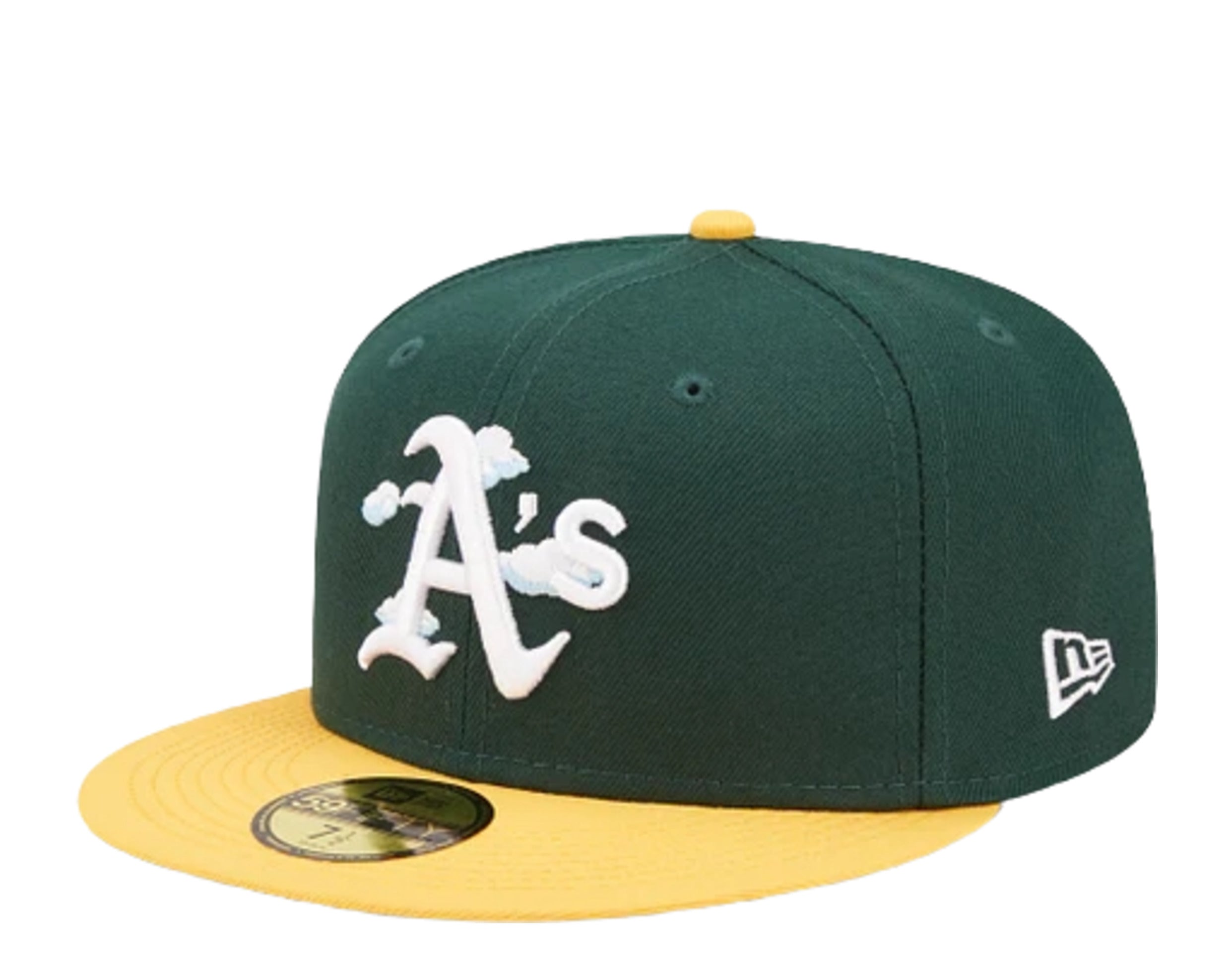 New Era Oakland Athletics MLB Cloud Dark Green 59FIFTY Fitted Cap