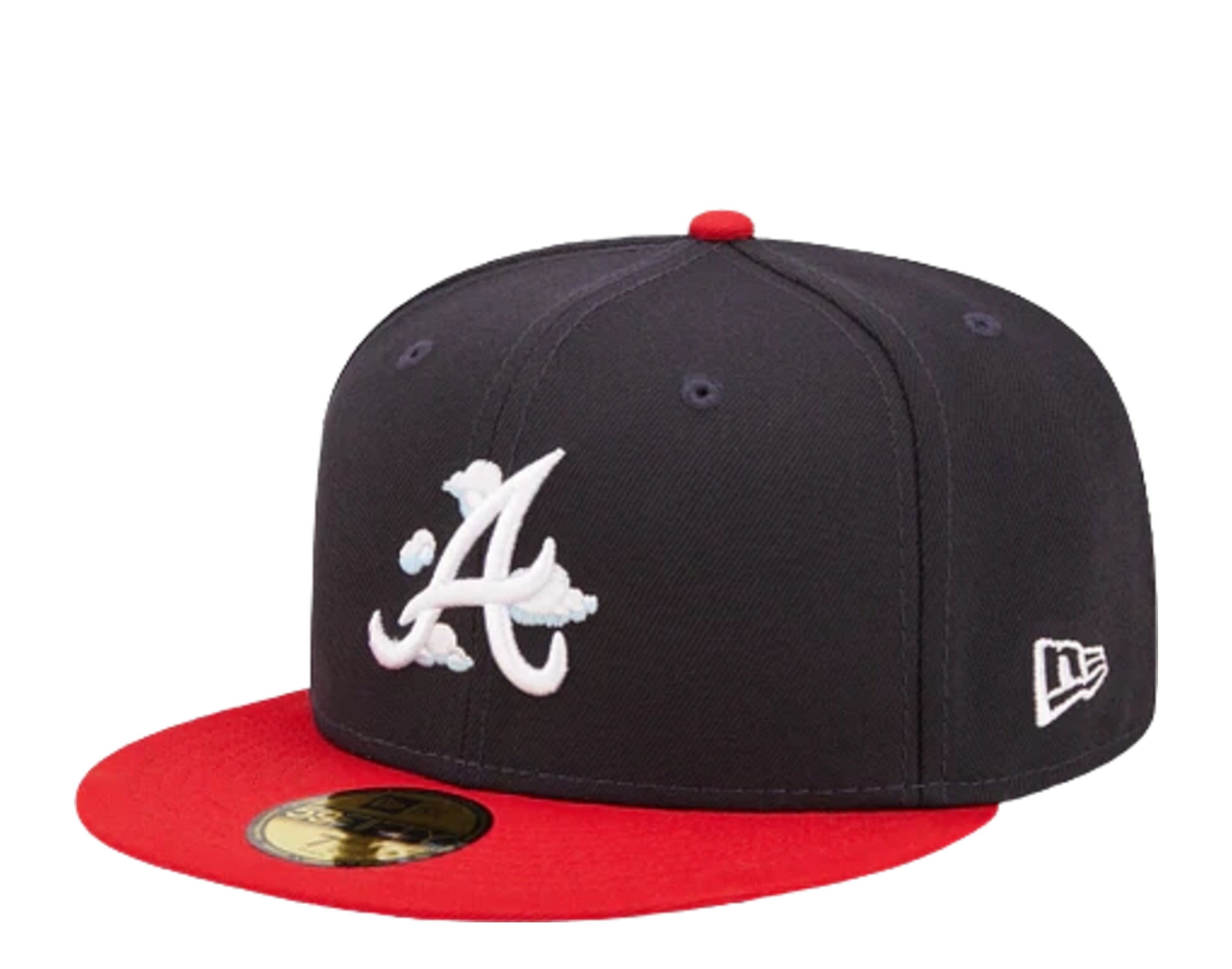 New Era 59Fifty MLB Atlanta Braves Comic Cloud Fitted Hat