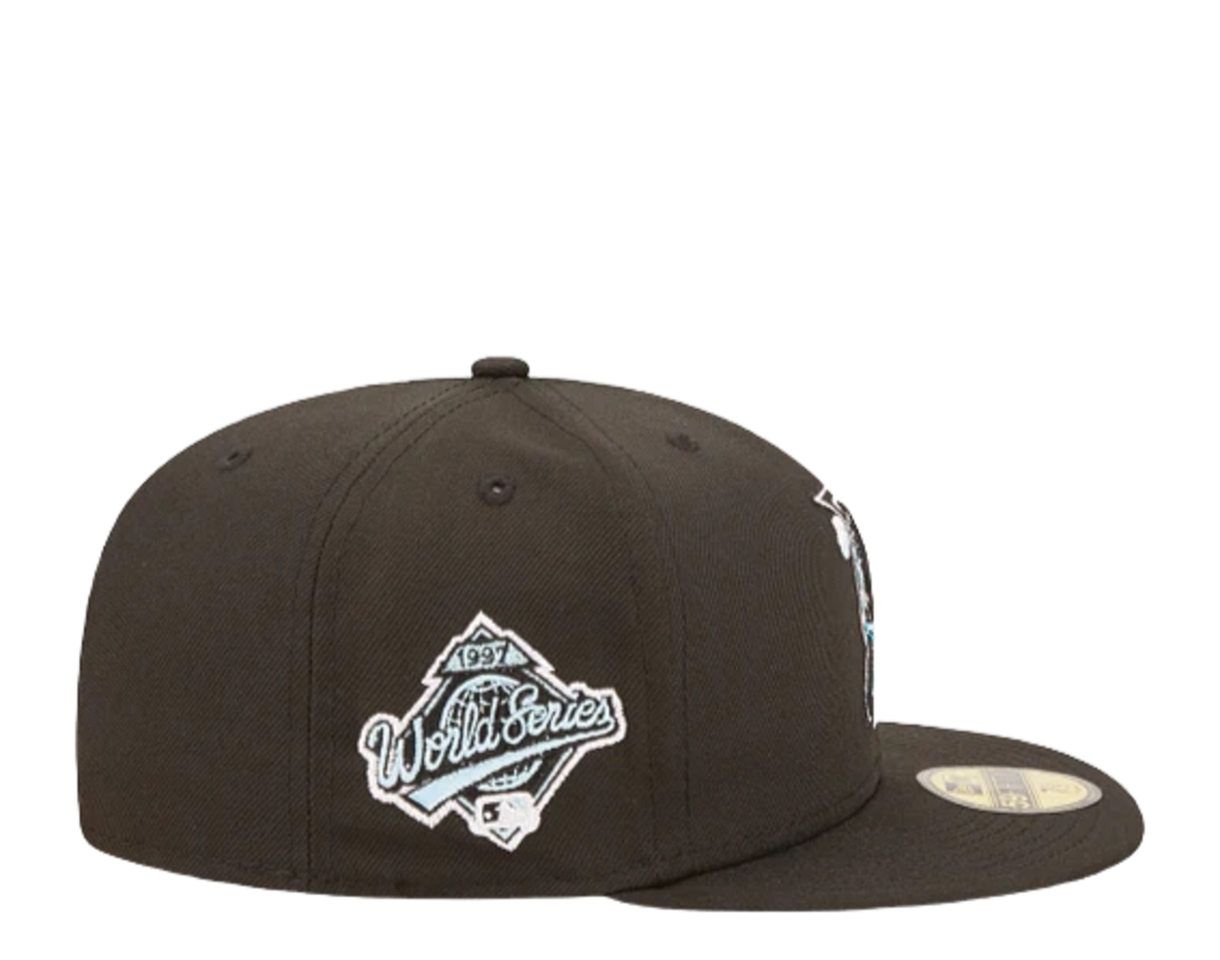 New Era 59Fifty MLB Florida Marlins Comic Cloud Fitted Hat