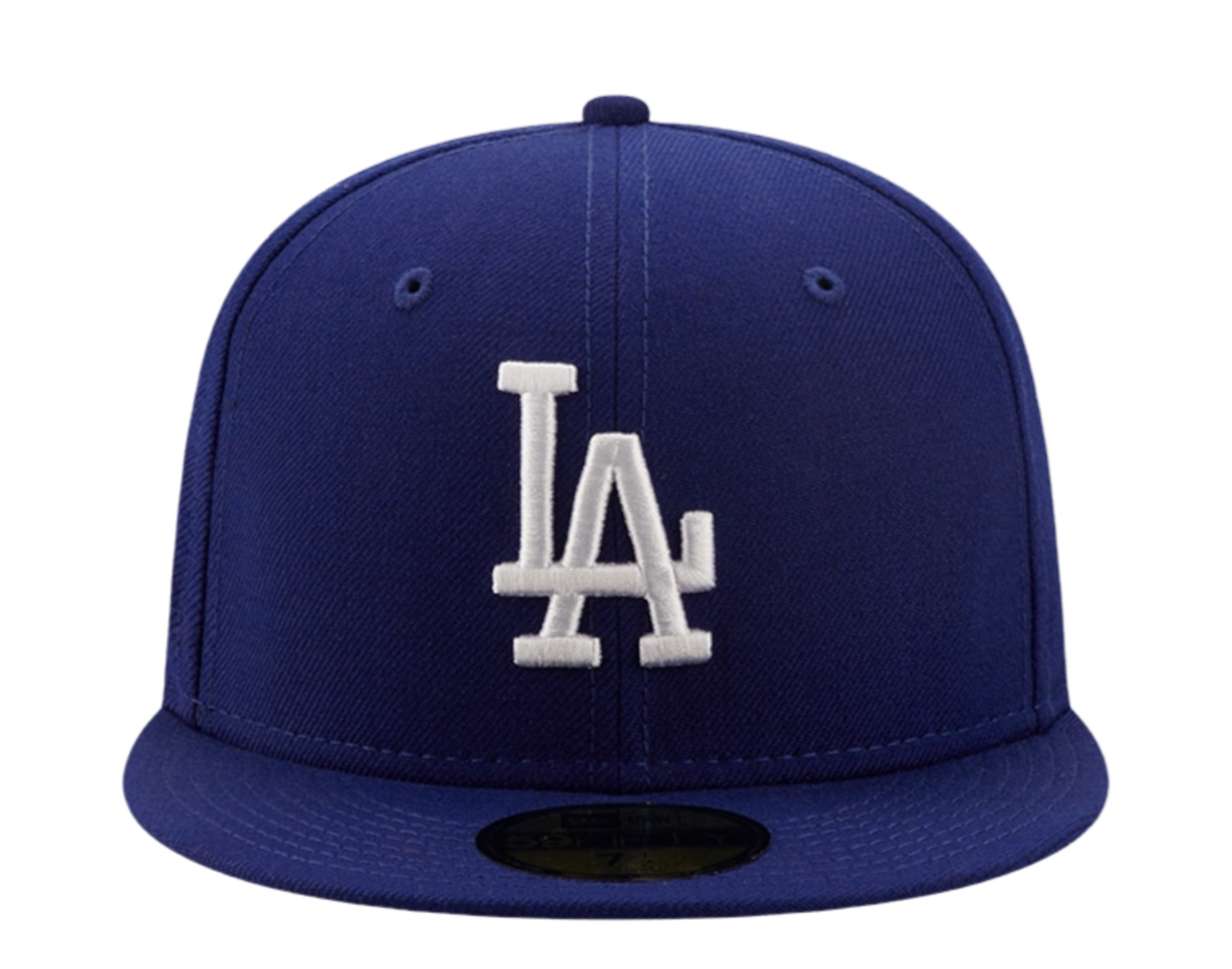 New Era Los Angeles Dodgers 1981 Logo History 59FIFTY Fitted Hat 7 5/8 / Blue