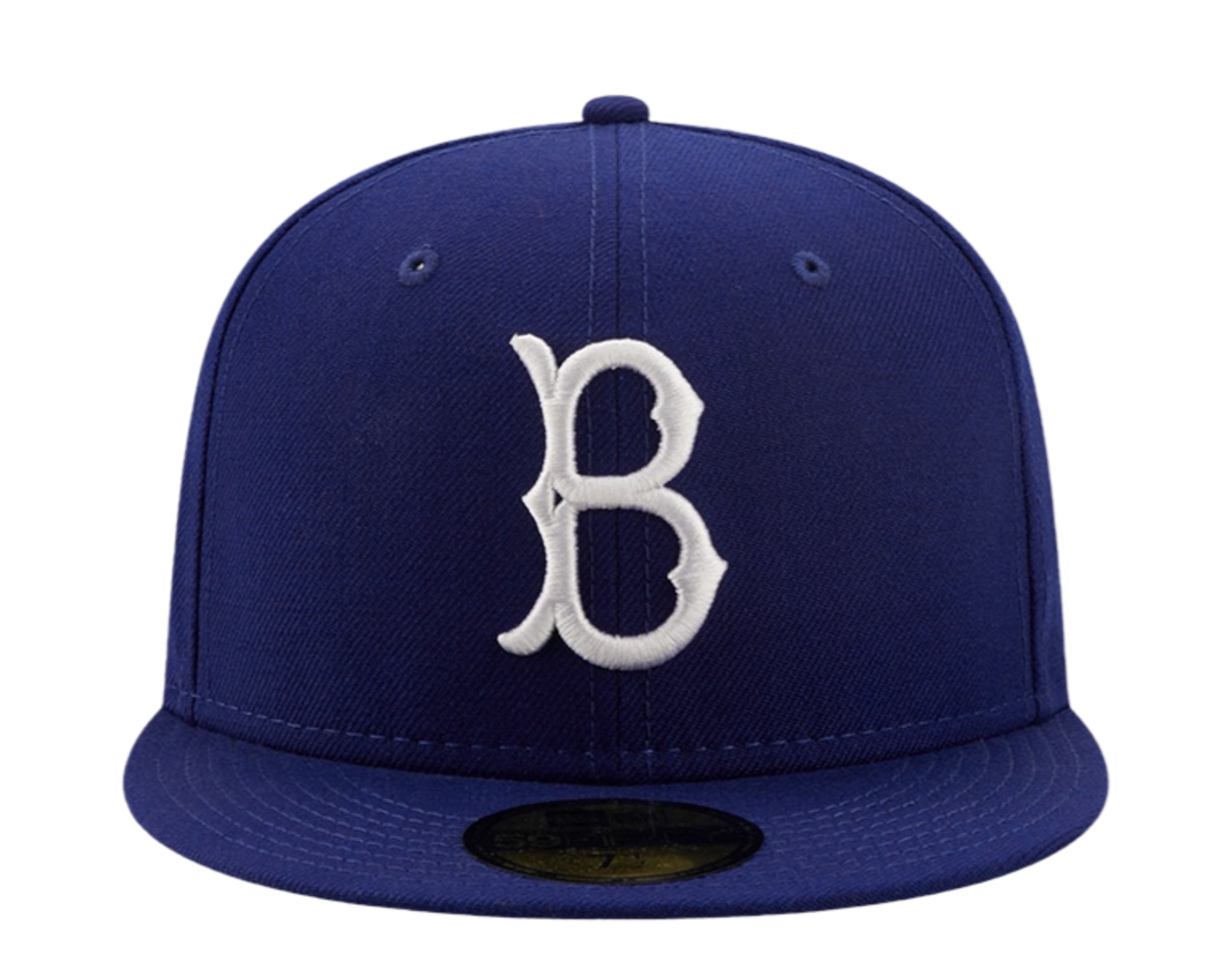 New Era 59Fifty MLB Brooklyn Dodgers 1955 Logo History Fitted Hat