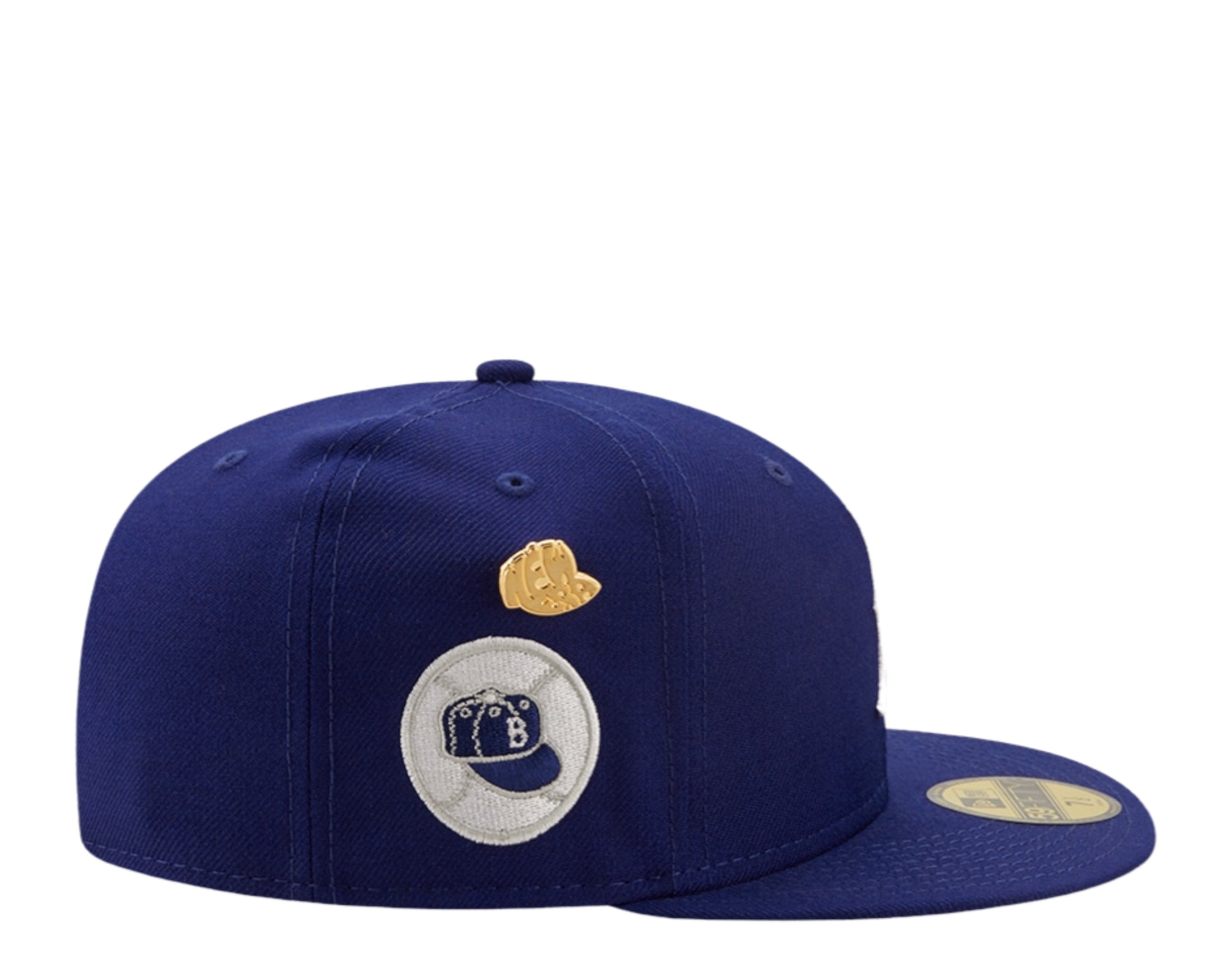 New Era 59Fifty MLB Brooklyn Dodgers 1955 Logo History Fitted Hat