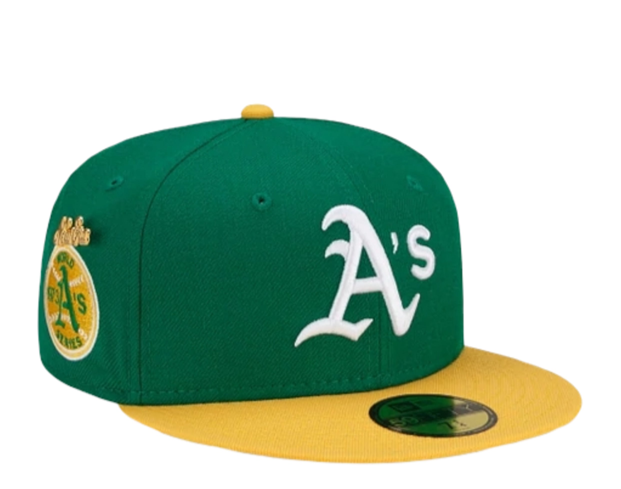 New Era 59Fifty MLB Oakland Athletics 1973 Logo History Fitted Hat