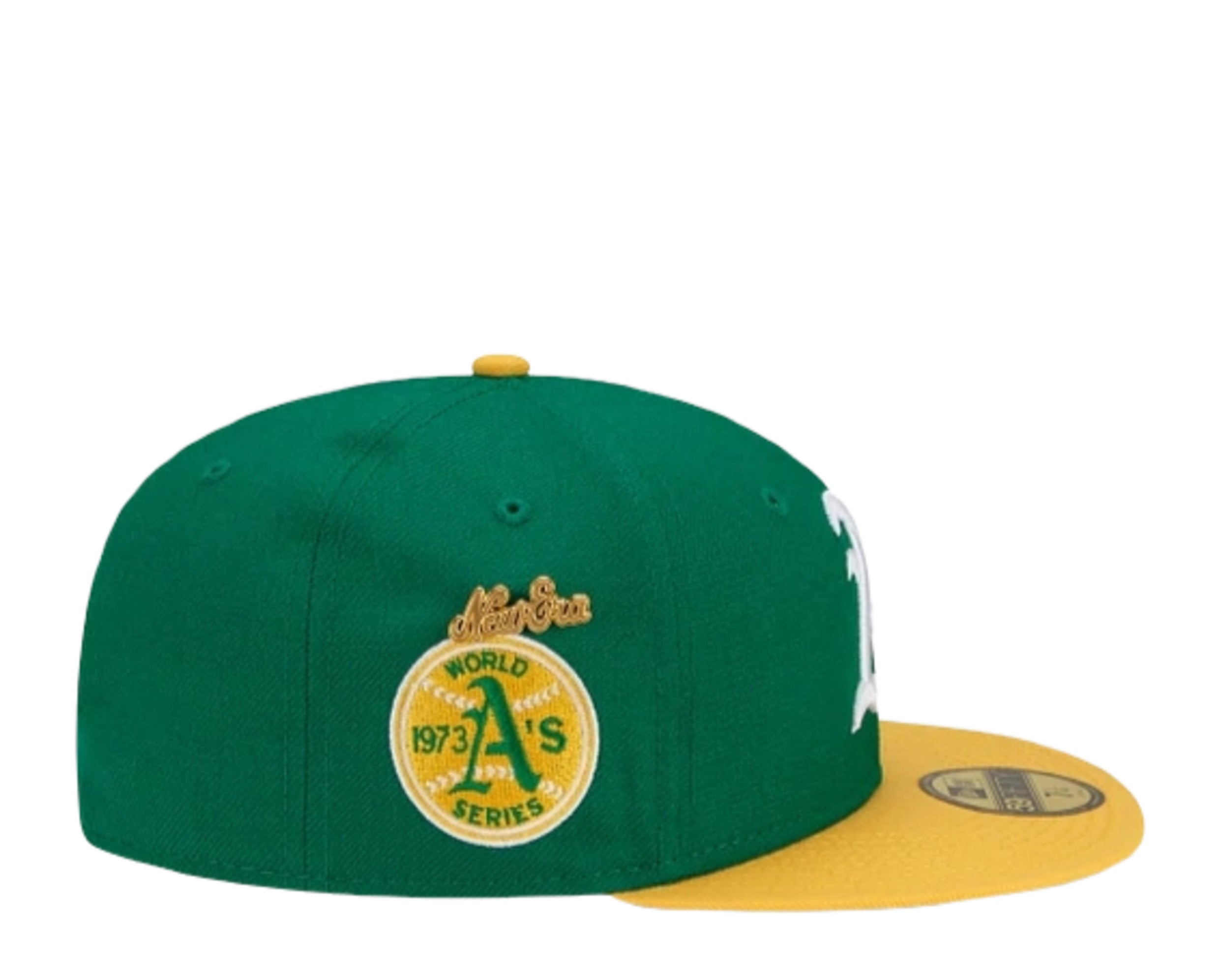 New Era 59Fifty MLB Oakland Athletics 1973 Logo History Fitted Hat